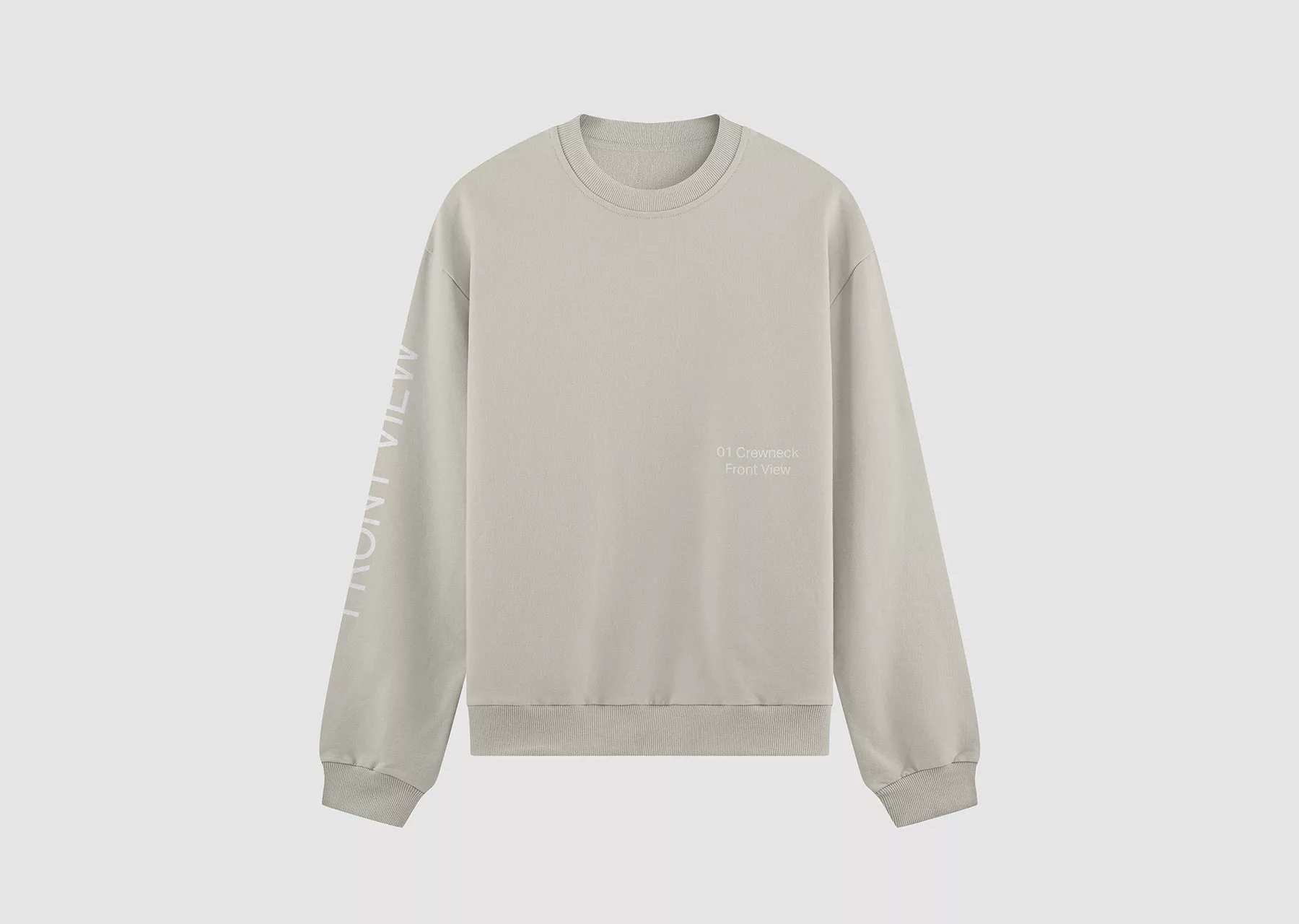 Crewneck Sweatshirt Free Mockup