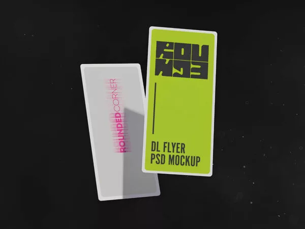 DL Flyer PSD Mockup