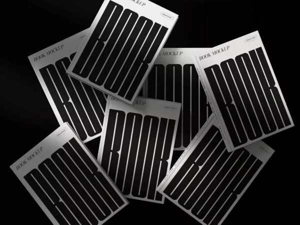 Hard Cover Book Mockups