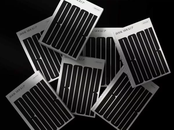 Free Hard Cover Book Mockups
