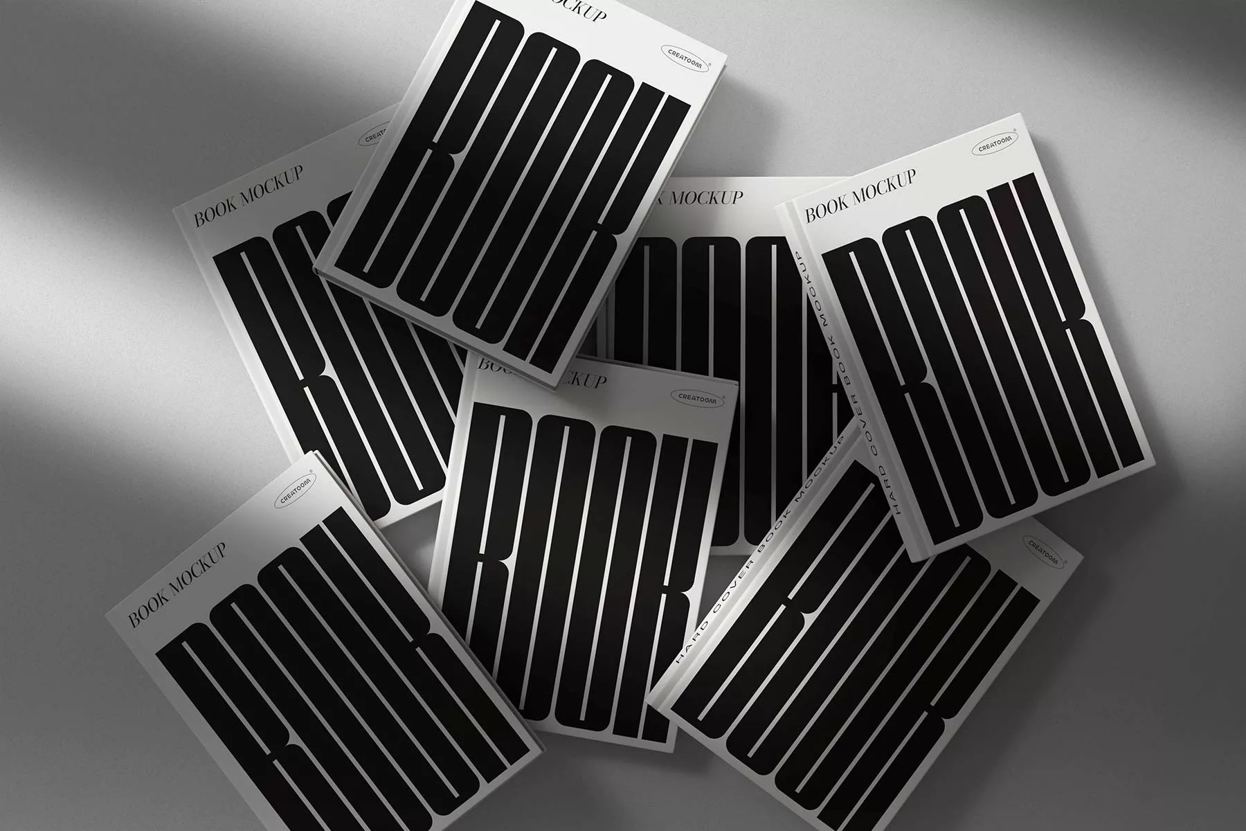 Free Hard Cover Book Mockups