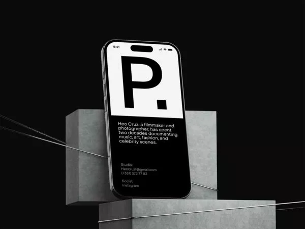 Phone UI Design Mockup