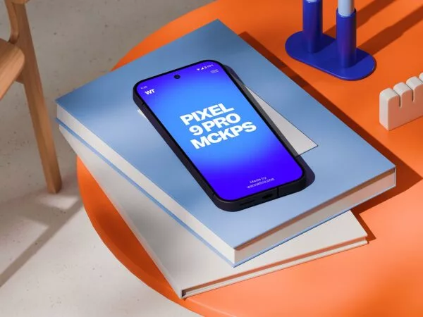 Google Pixel Phone Mockup – PSD Scene