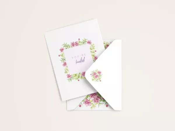 Invitation Card Mockup