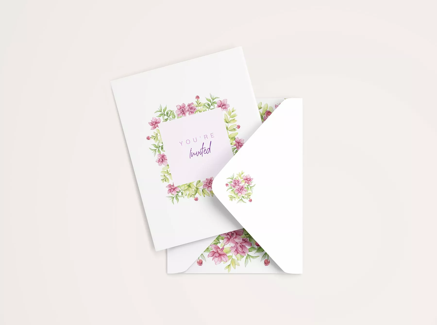 Invitation Card Mockup