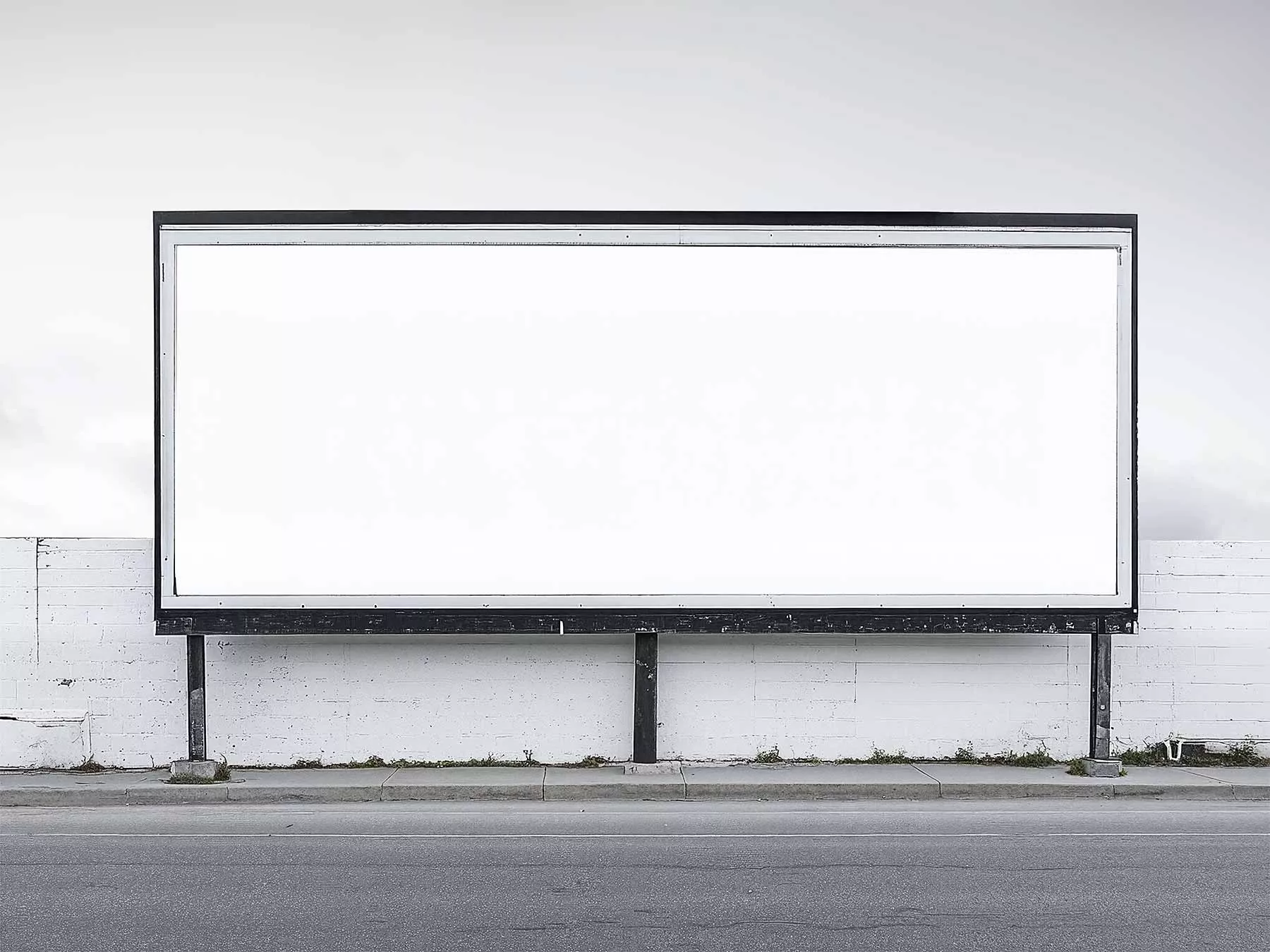Outdoor Advertising Billboard Mockup