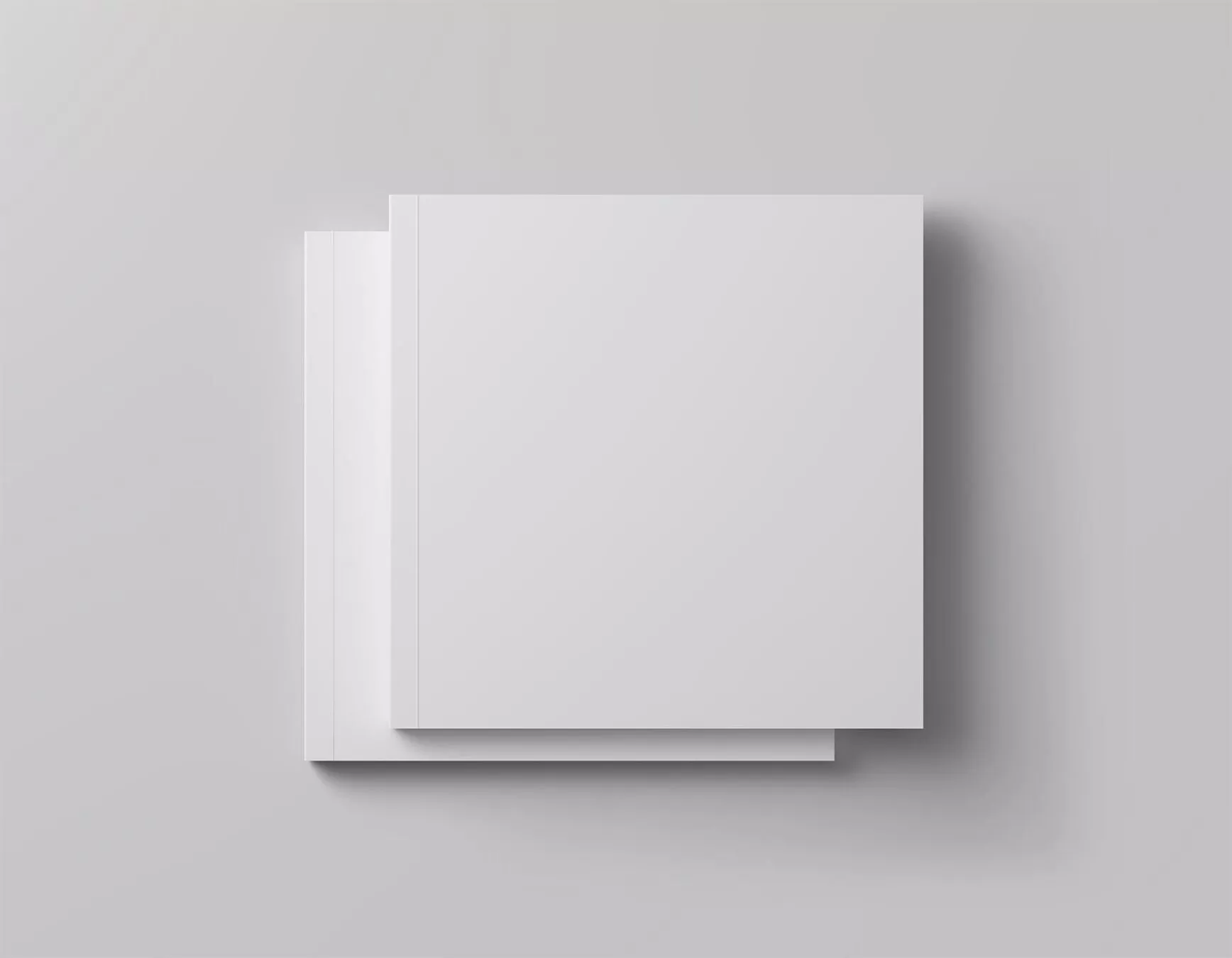 Square Magazine Cover Free Mockup