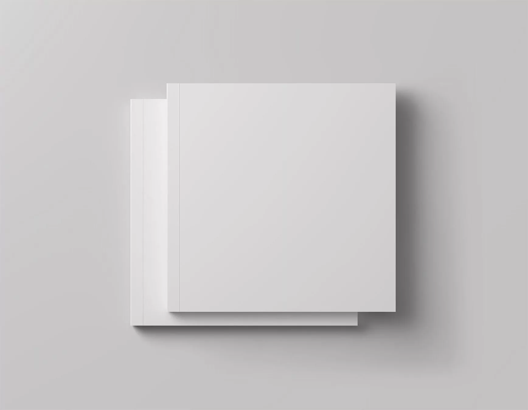 Square Magazine Cover Free Mockup