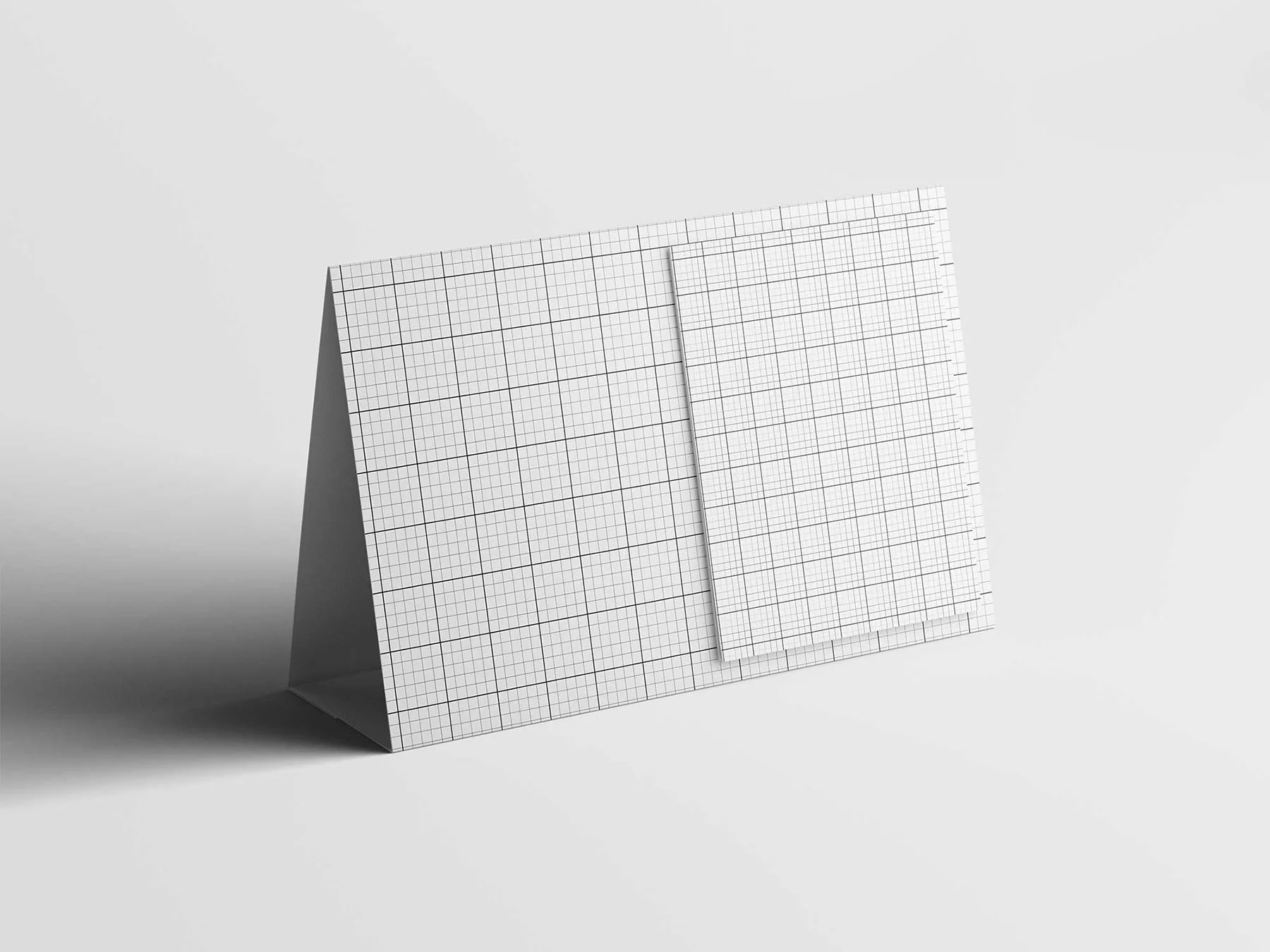 Tent Calendar Mockup