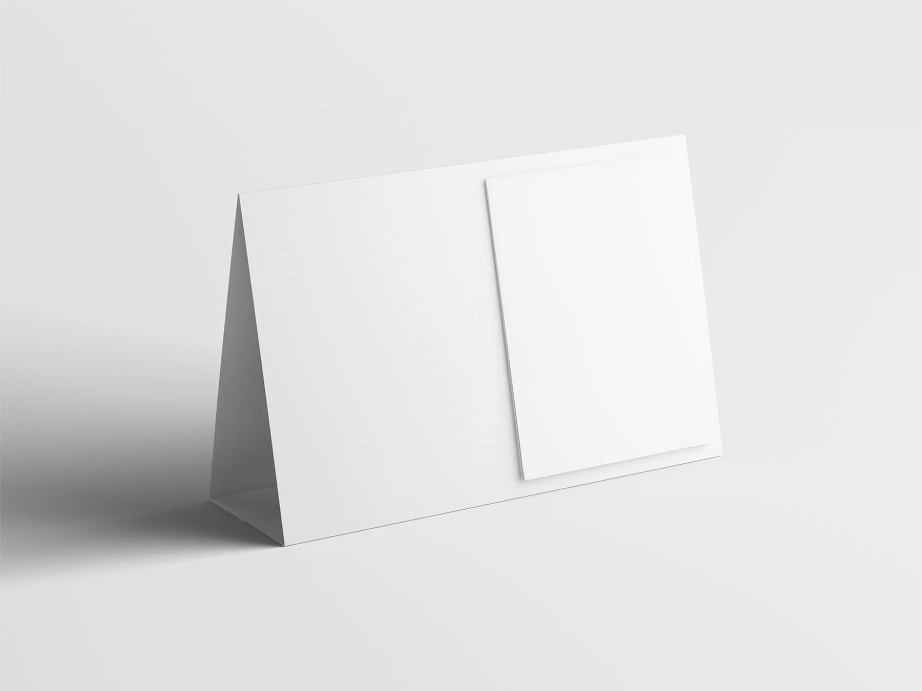Tent Calendar Mockup