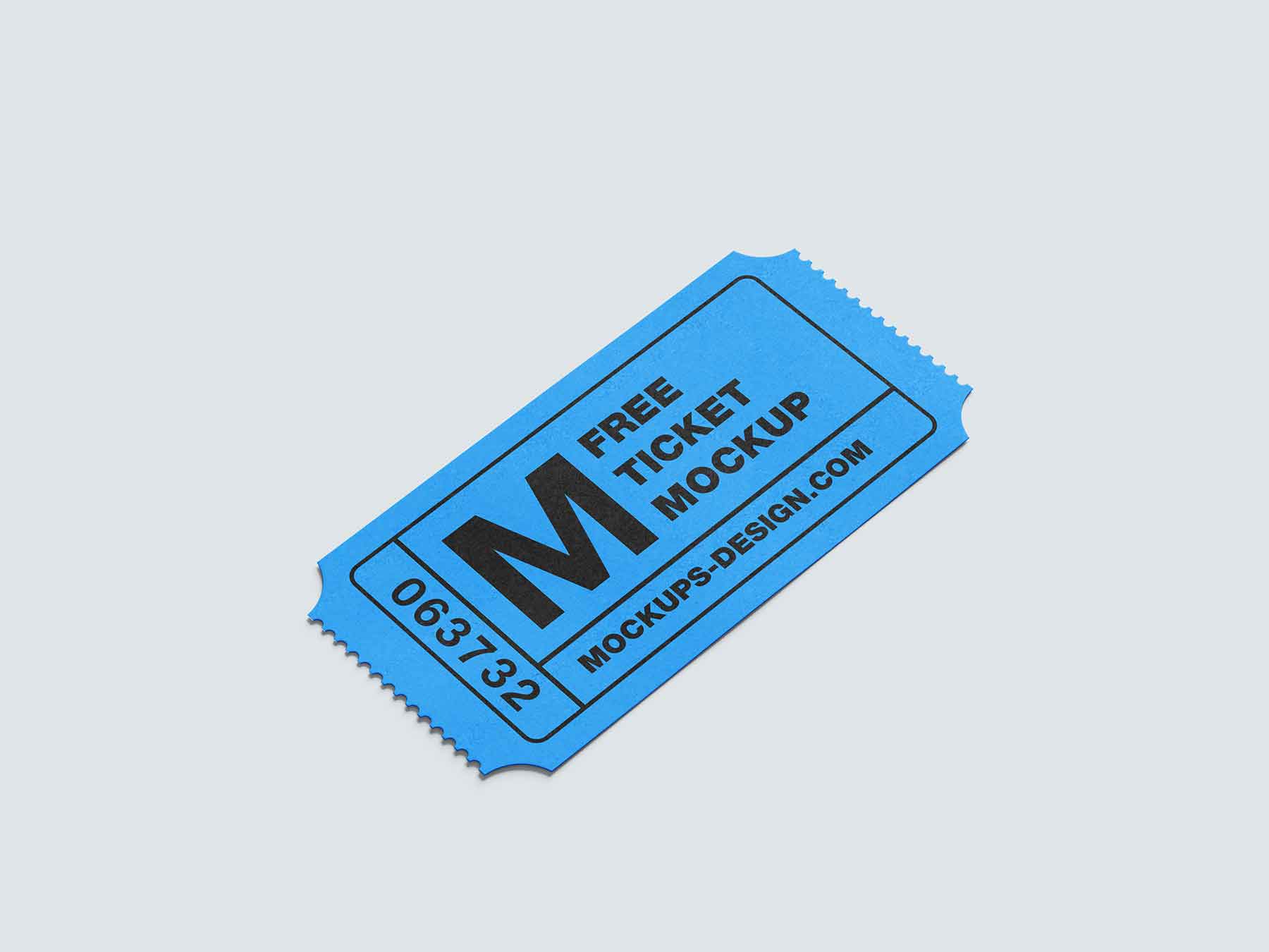 Ticket Mockup Set