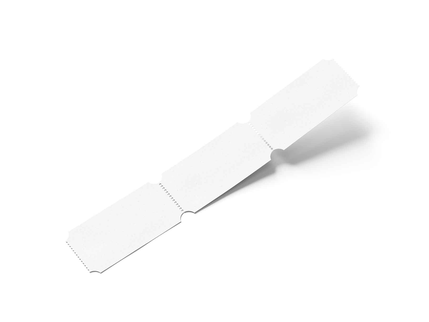 Ticket Mockup Set