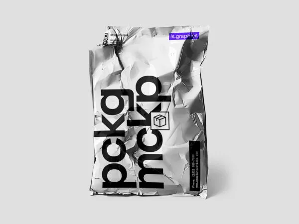 Torn Package Branding Mockup