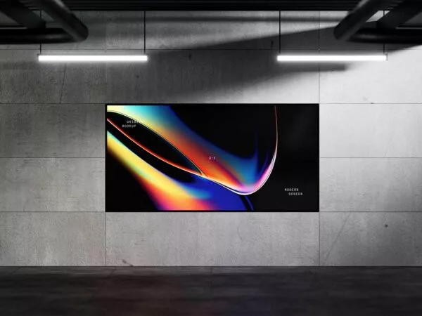 Urban Horizontal Citylight Mockup