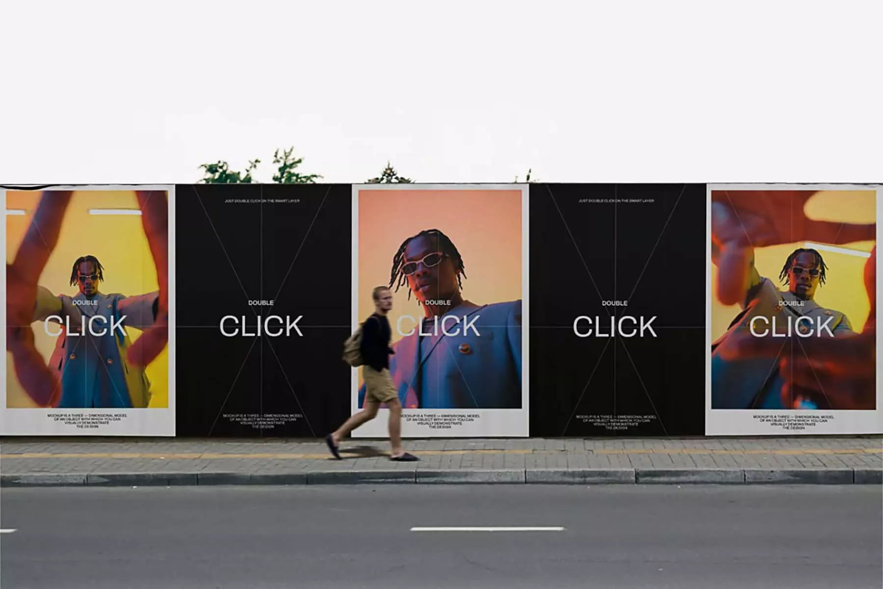Urban Street Poster Mockup