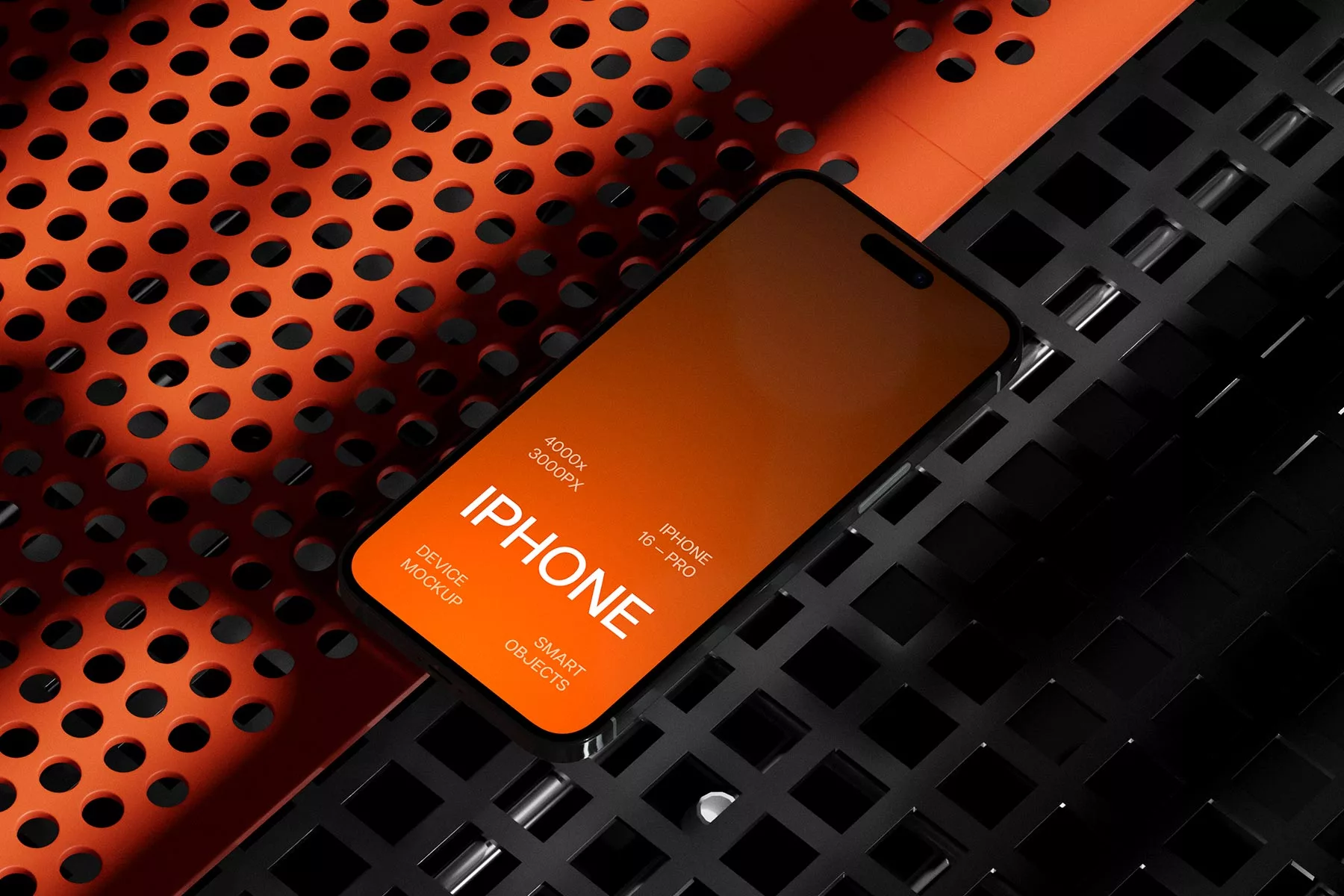 iPhone 16 Pro App Screen Mockup