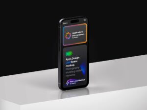 Mockup Layar iPhone PSD