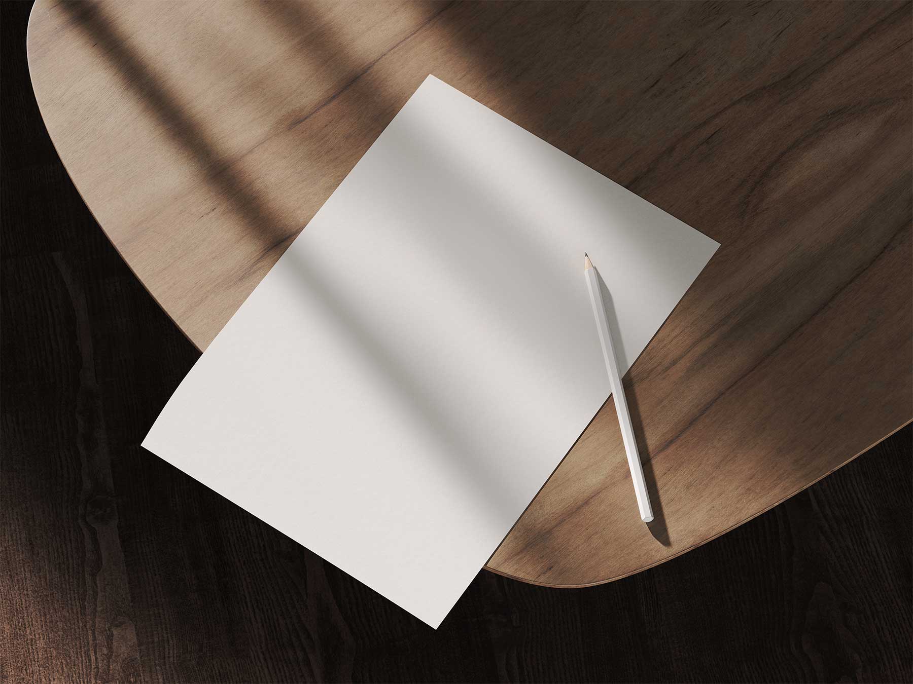 A4 Brand Paper Mockup