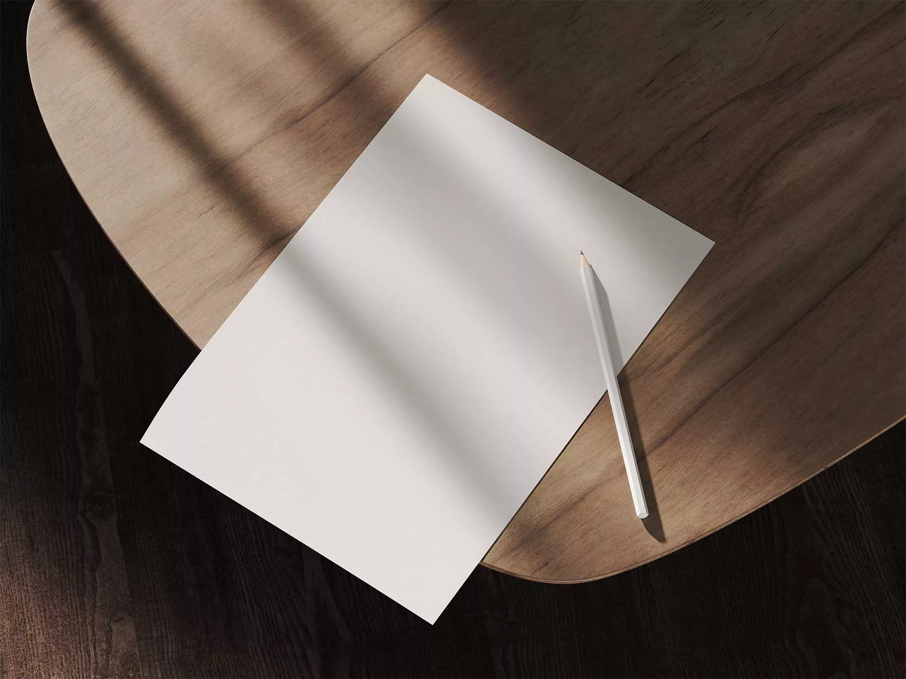 A4 Brand Paper Mockup