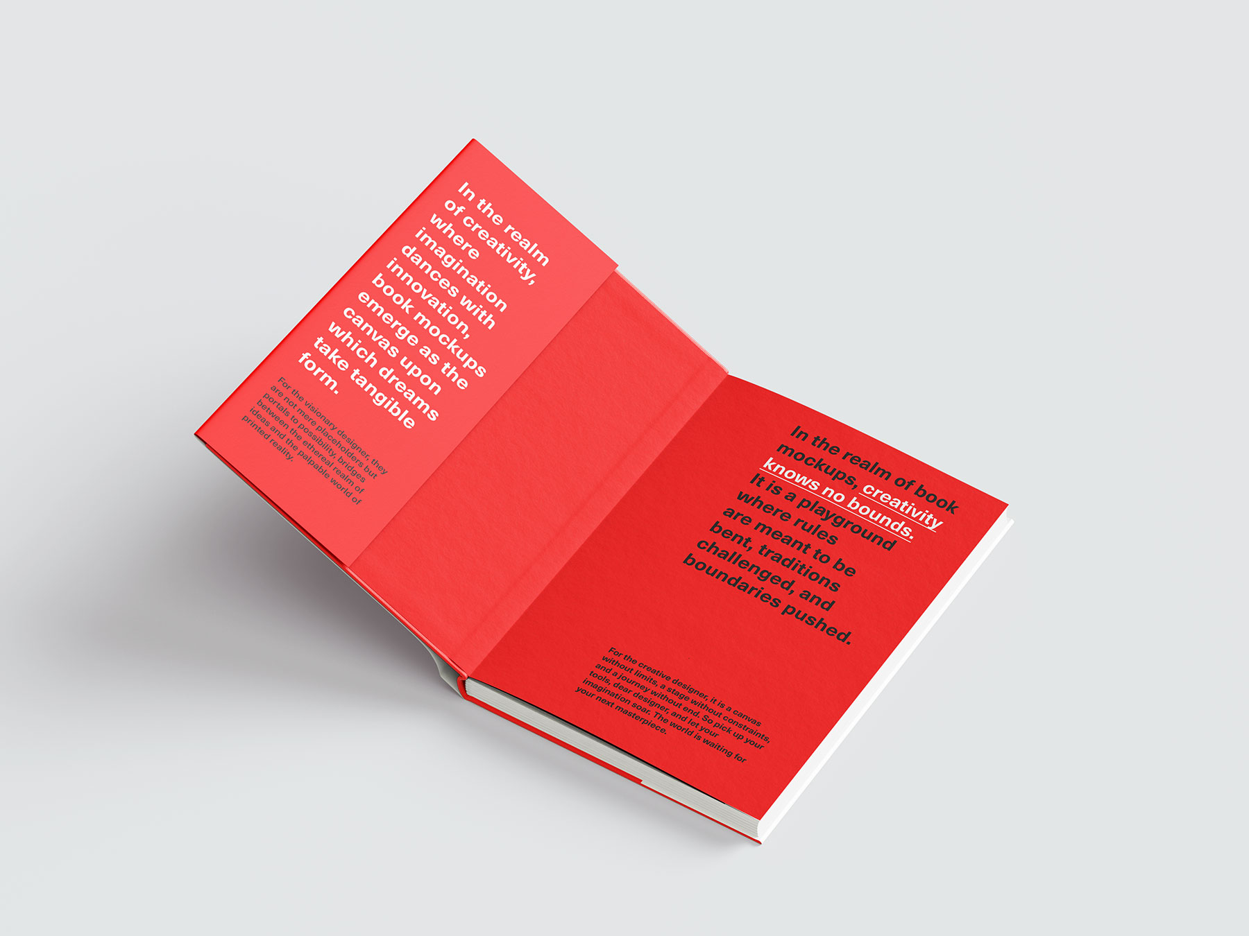 Book with Dust Jacket Free Mockups