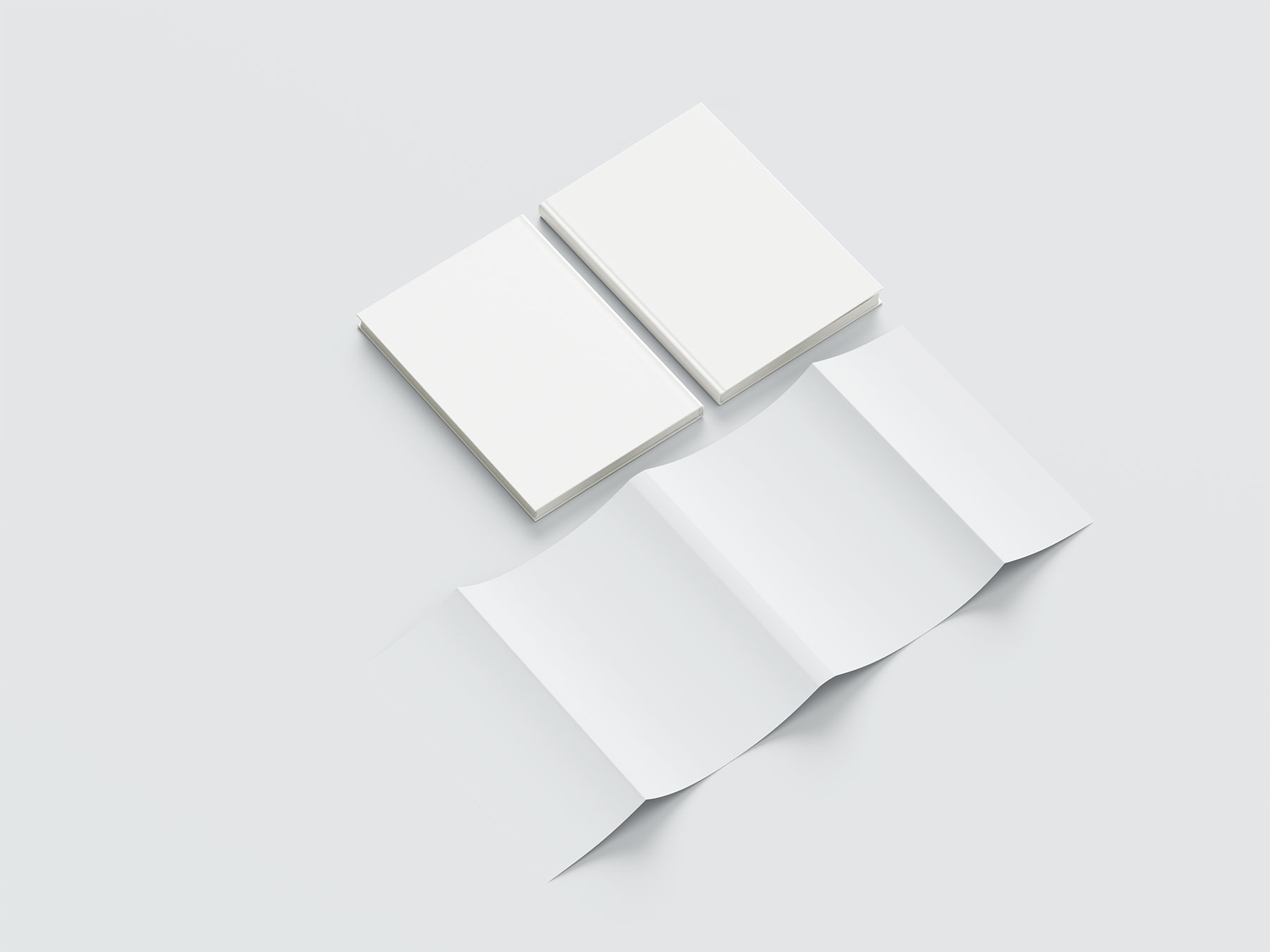 Book with Dust Jacket Free Mockups