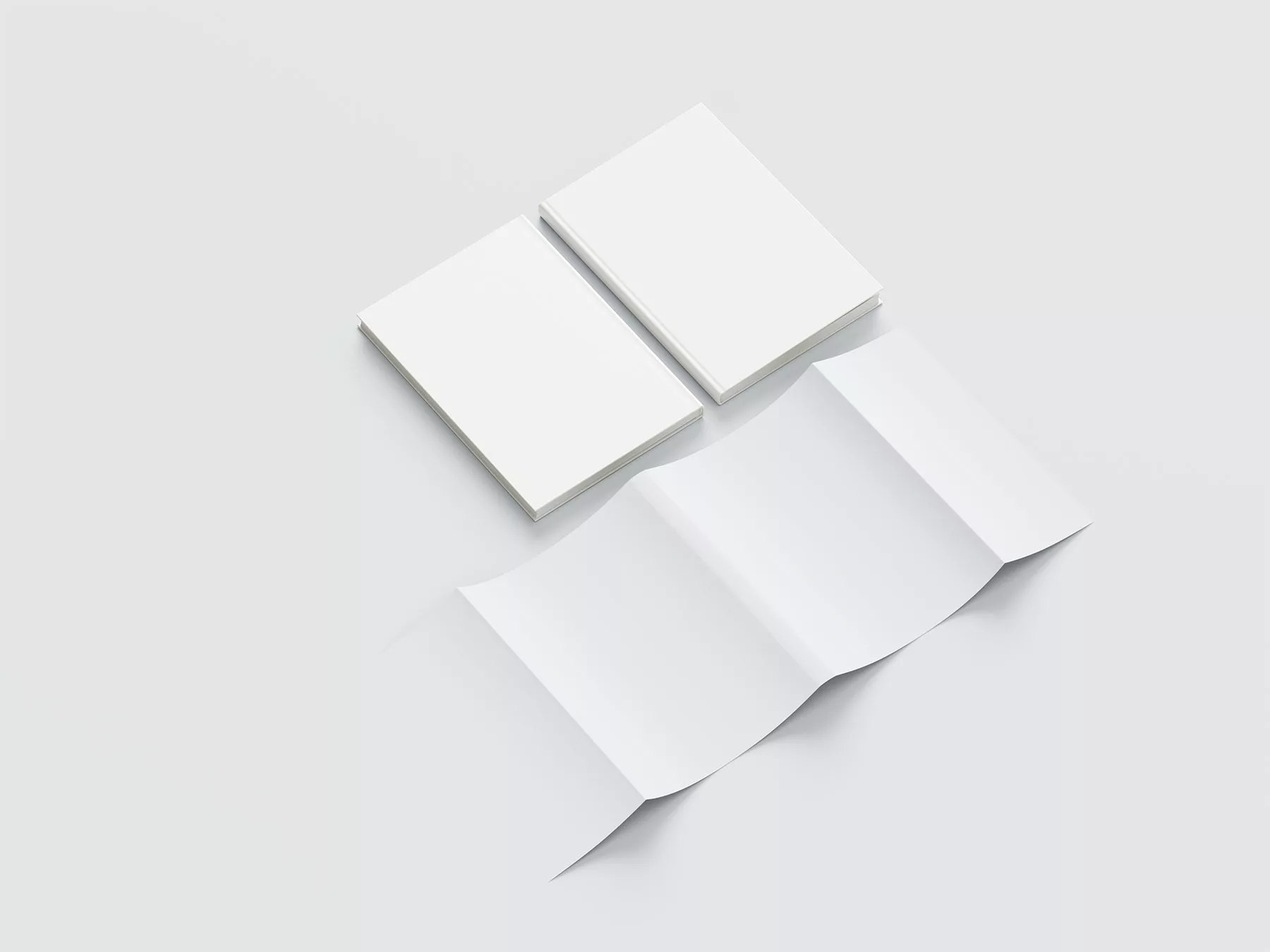 Book with Dust Jacket Free Mockups