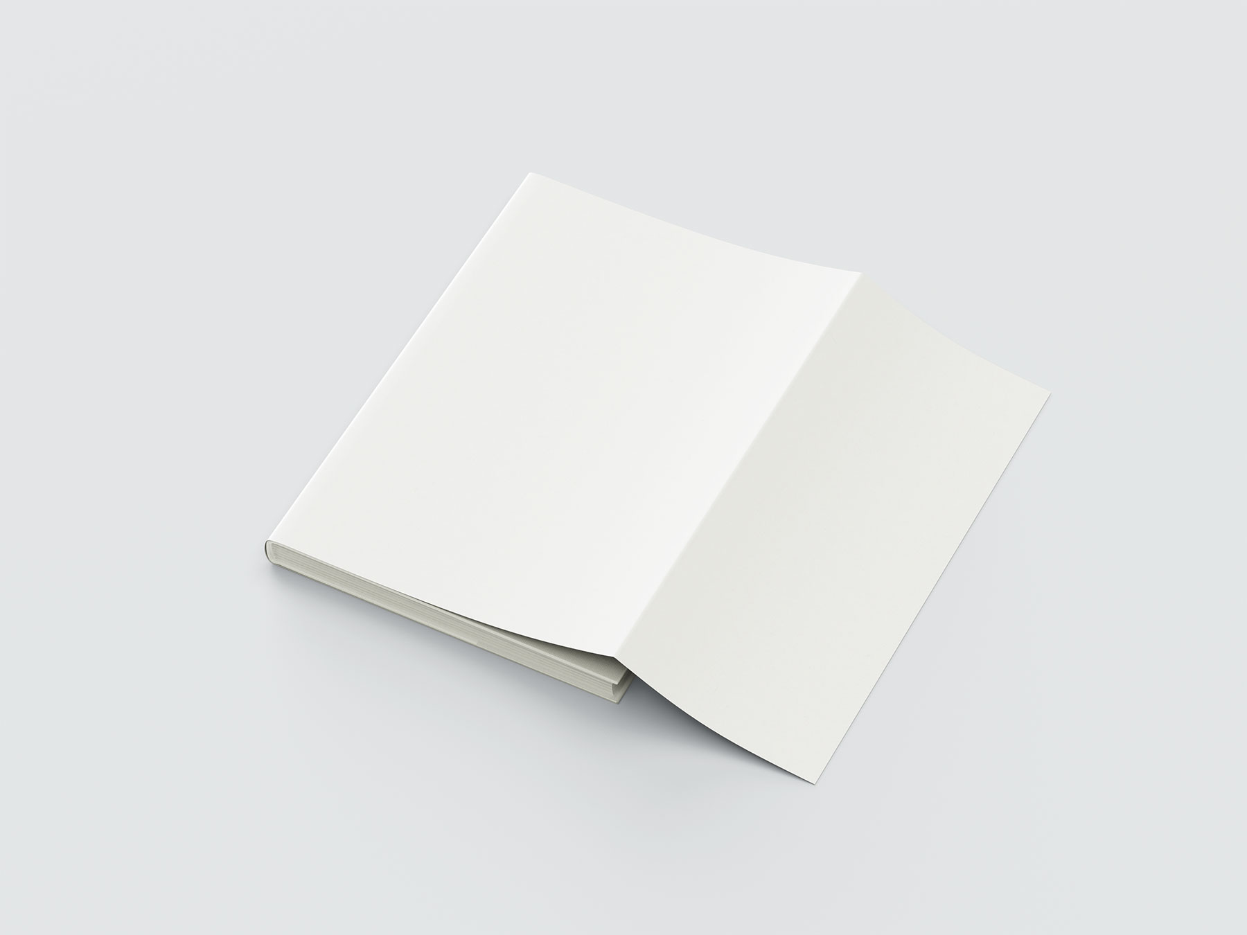 Book with Dust Jacket Free Mockups