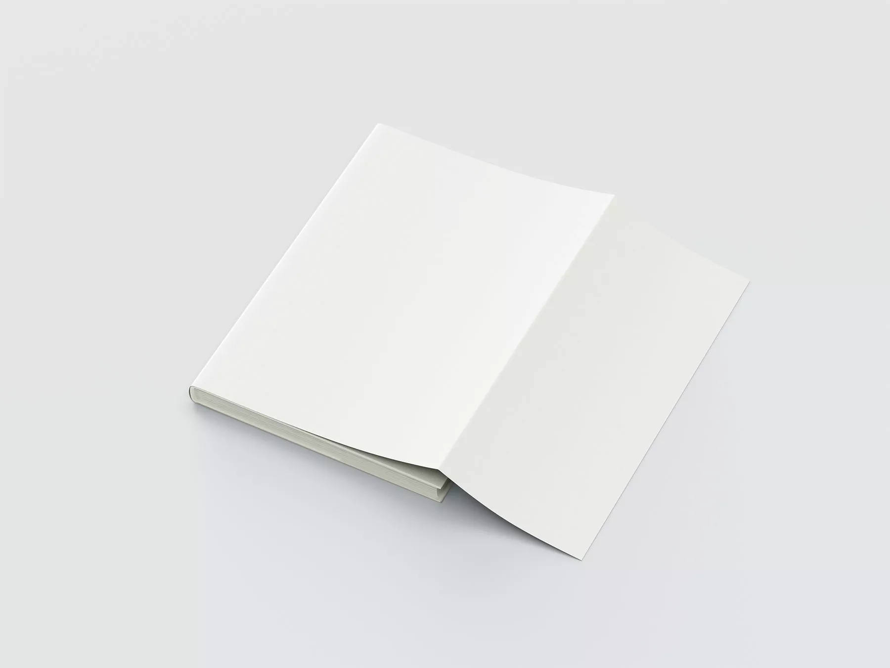 Book with Dust Jacket Free Mockups