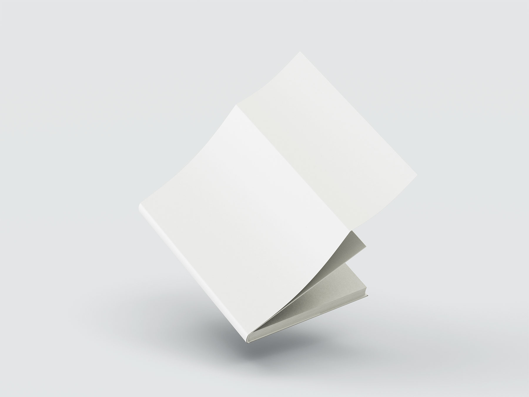 Book with Dust Jacket Free Mockups