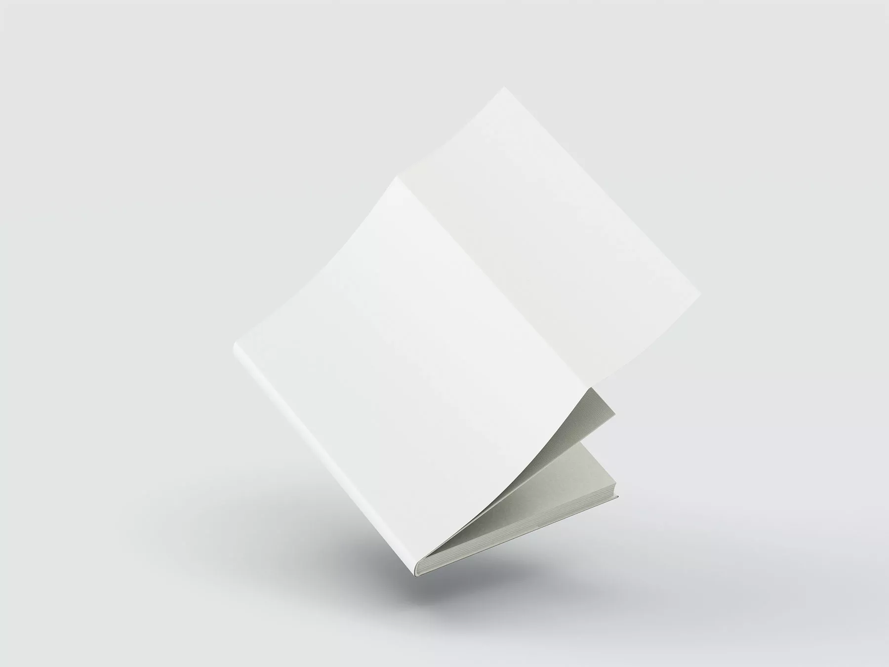 Book with Dust Jacket Free Mockups