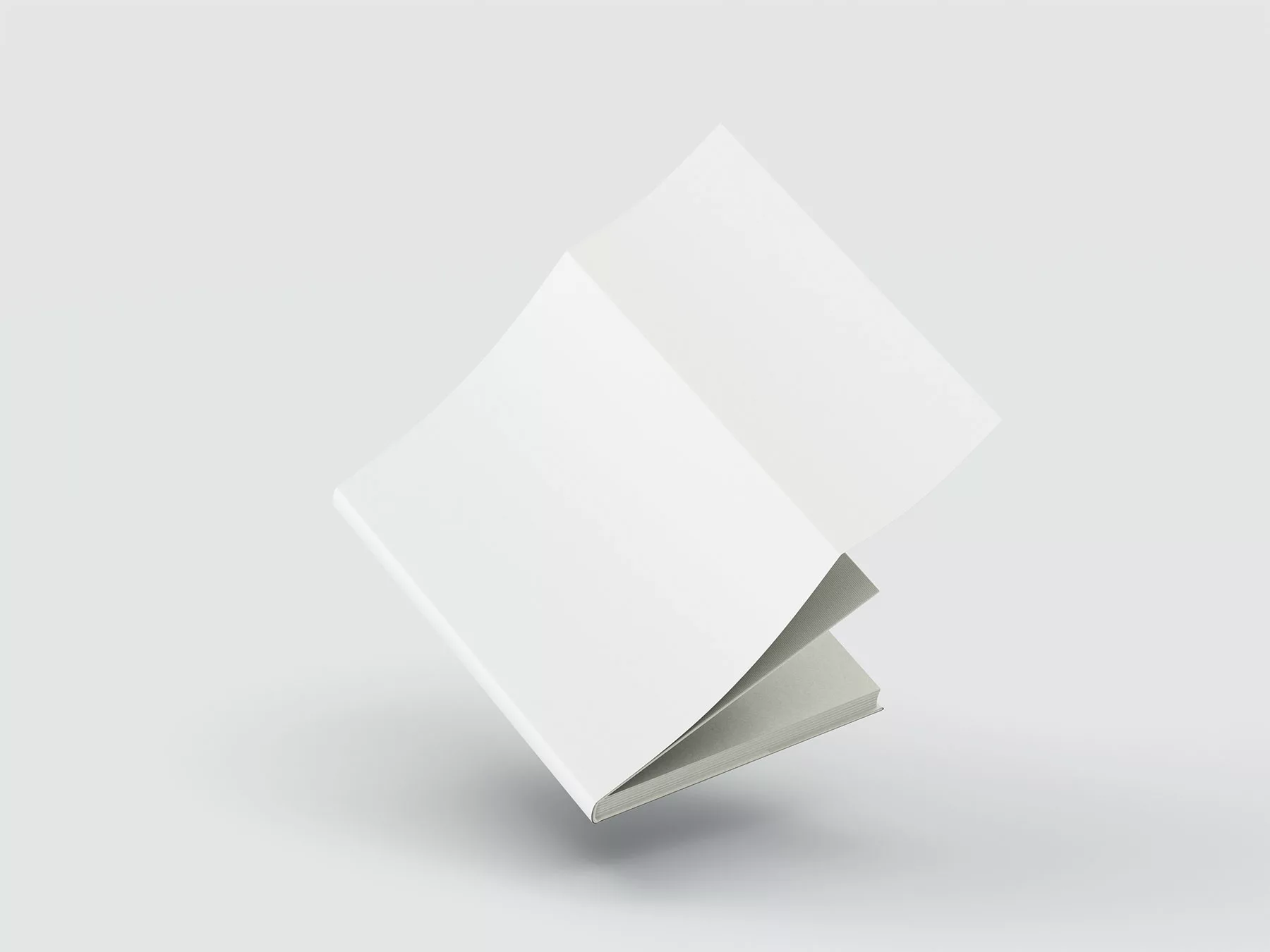 Book with Dust Jacket Free Mockups