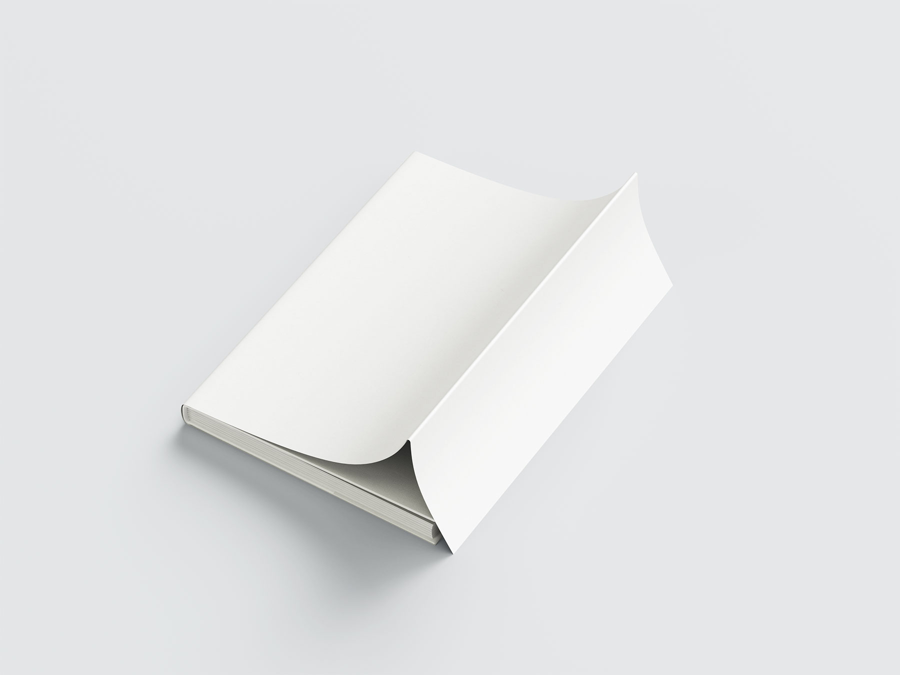 Book with Dust Jacket Free Mockups