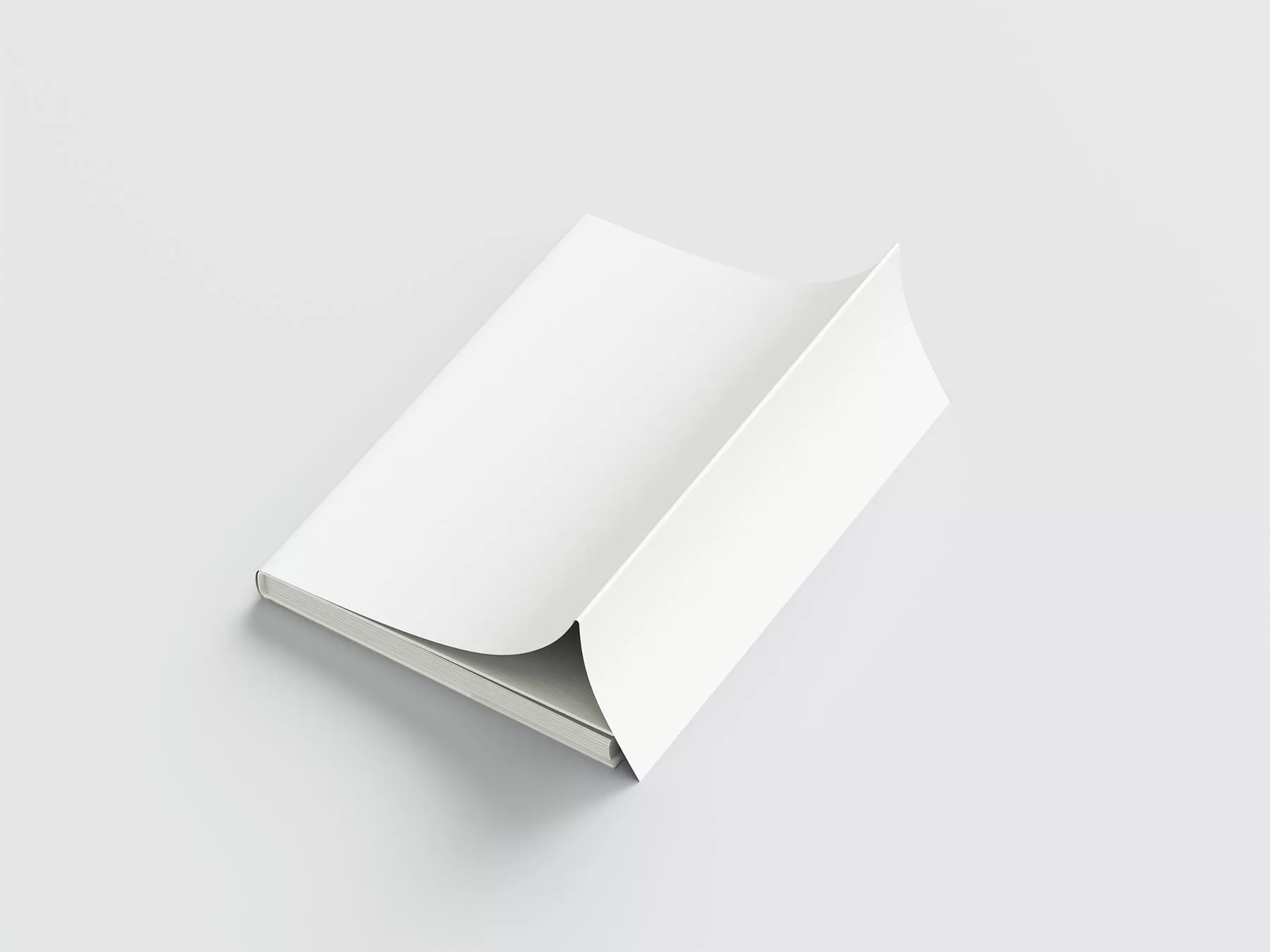 Book with Dust Jacket Free Mockups