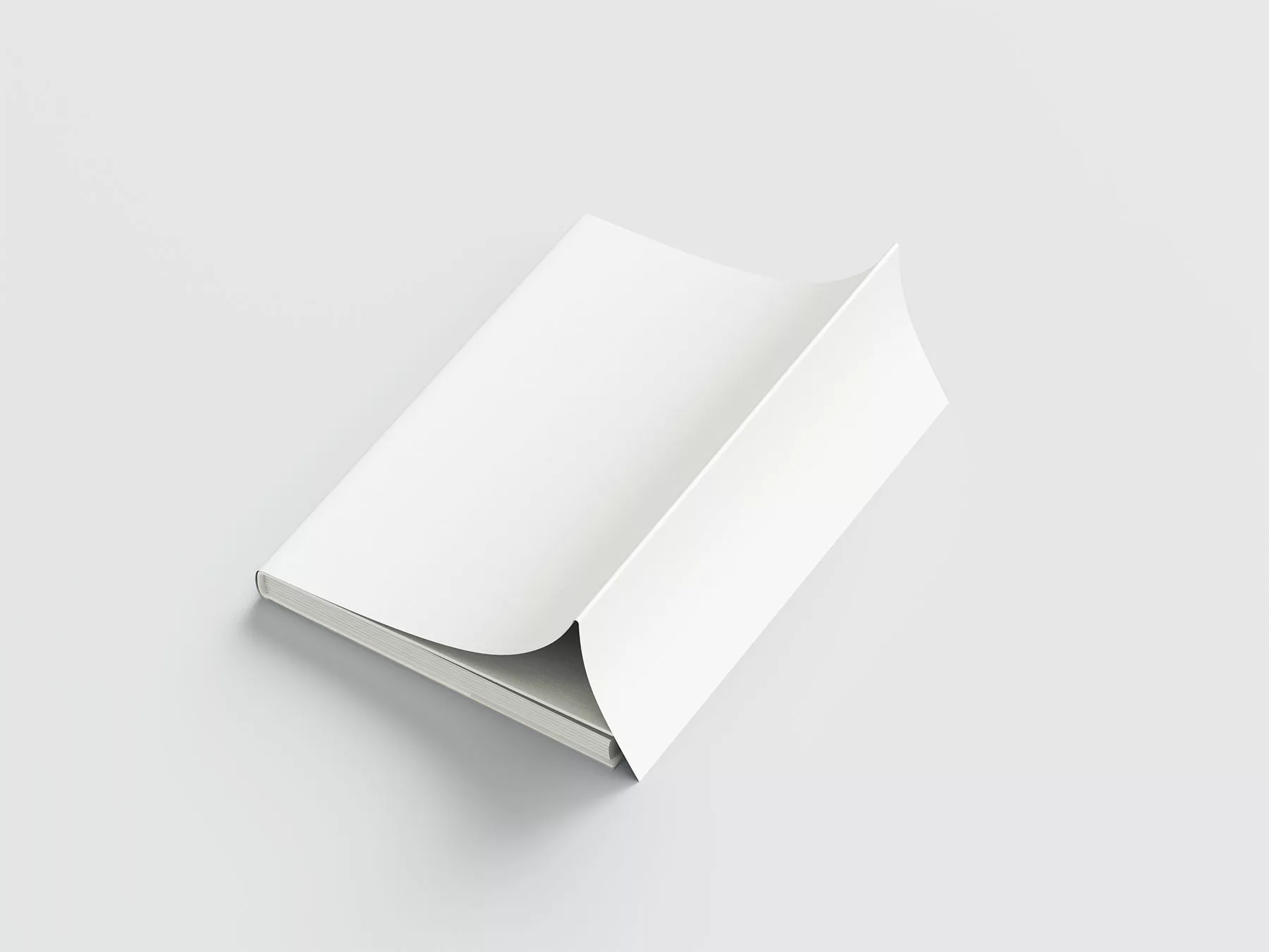 Book with Dust Jacket Free Mockups