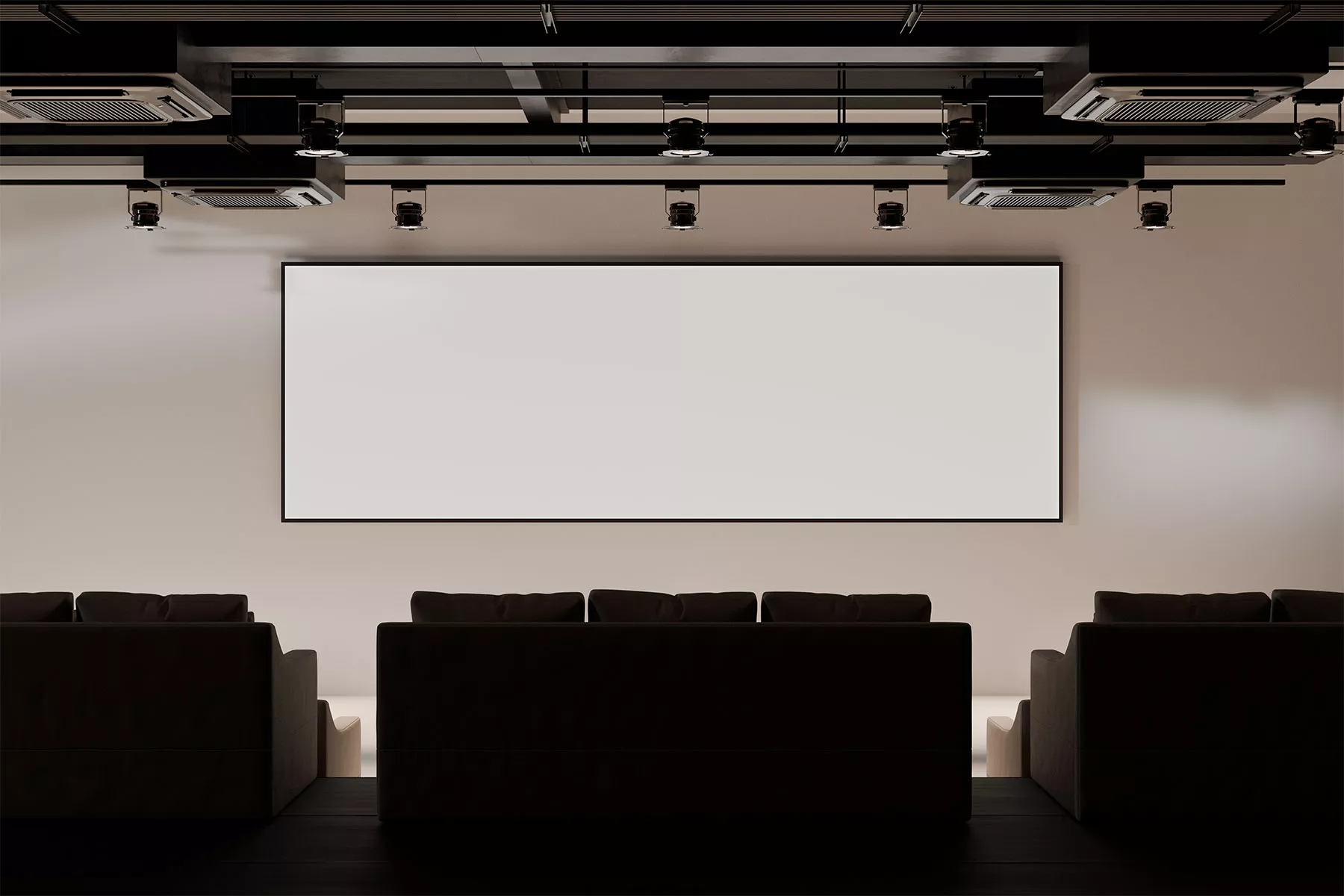 Conference Screen Mockup Free