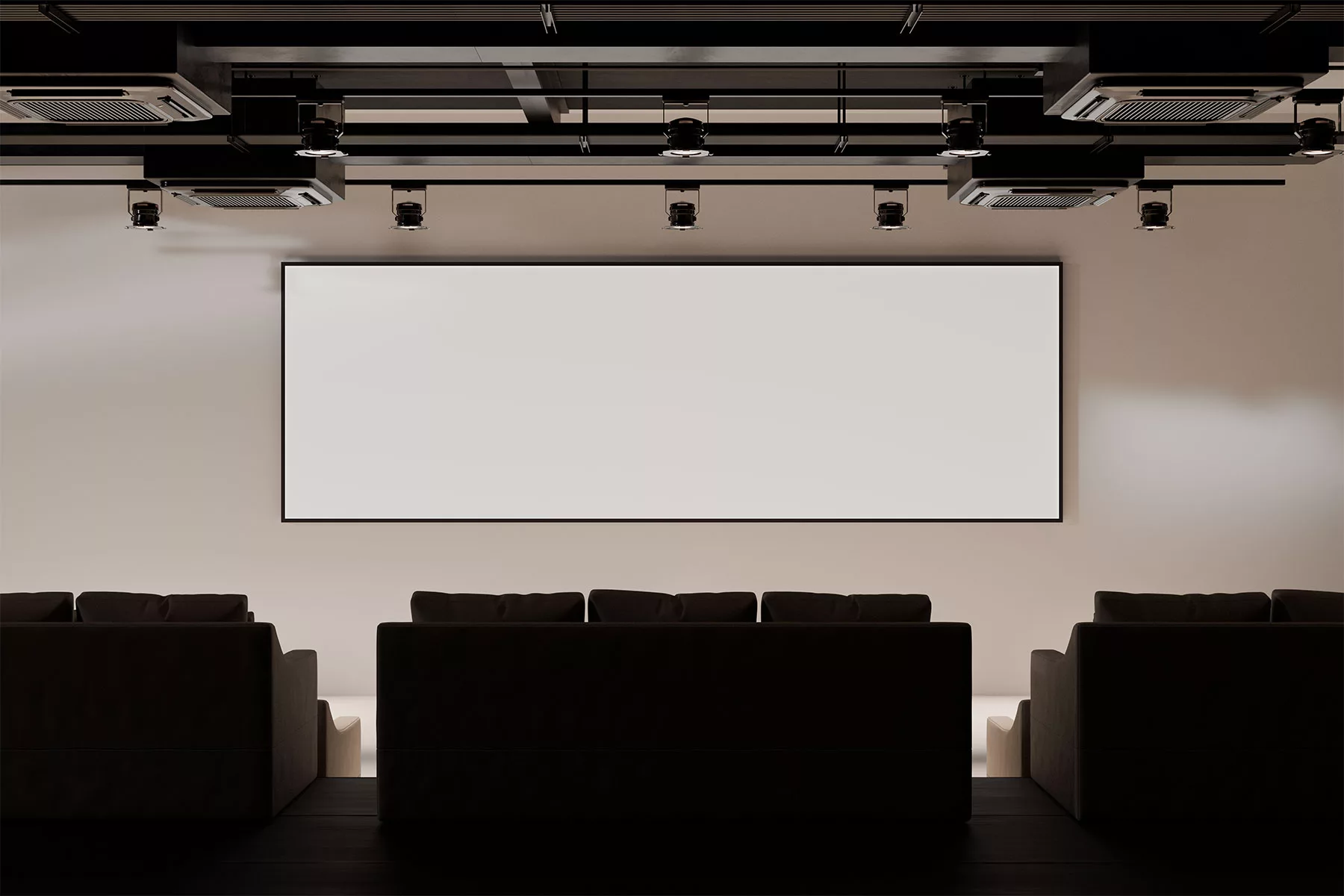 Conference Screen Mockup Free