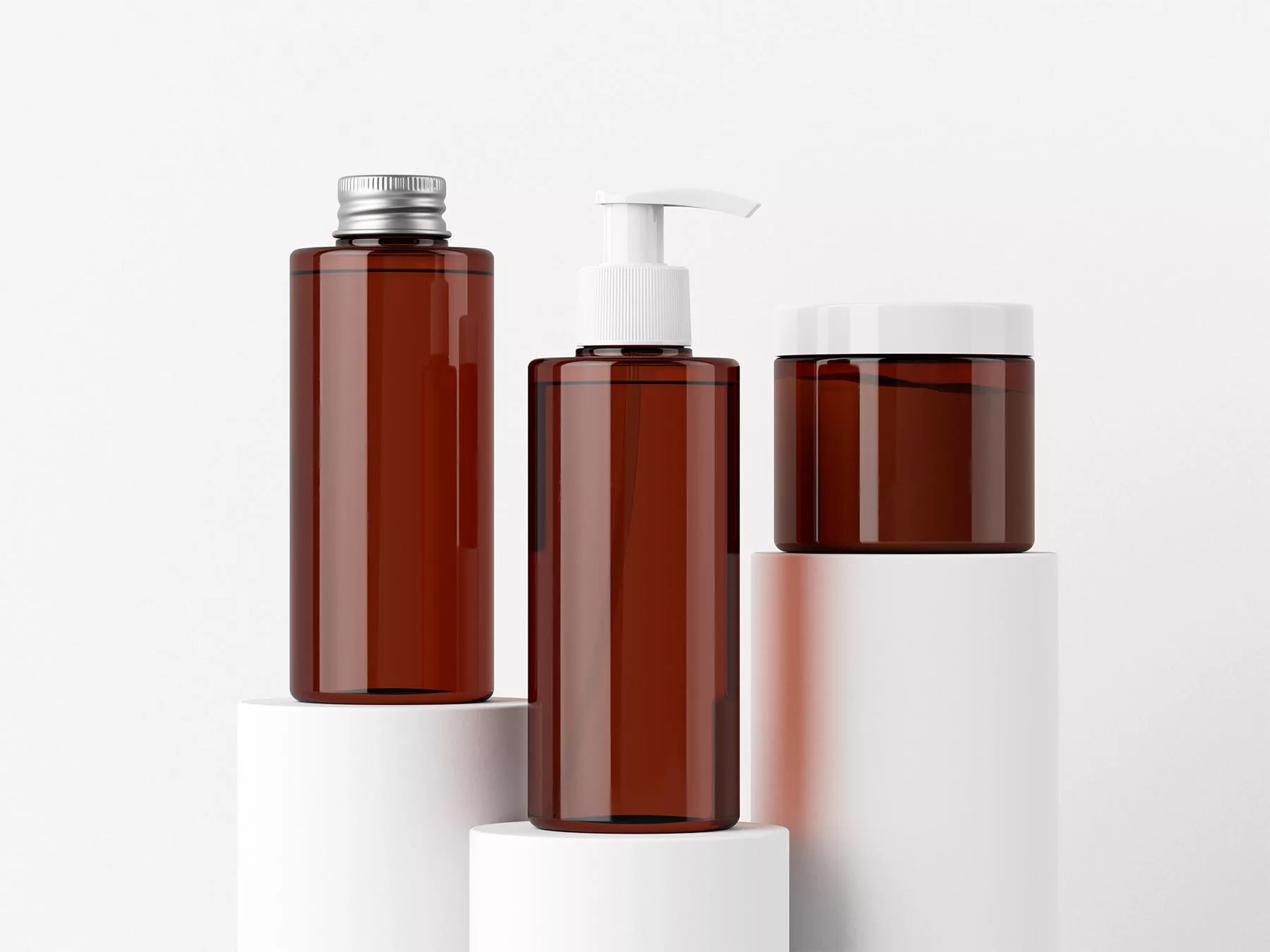 Cosmetic Packaging Mockup Set