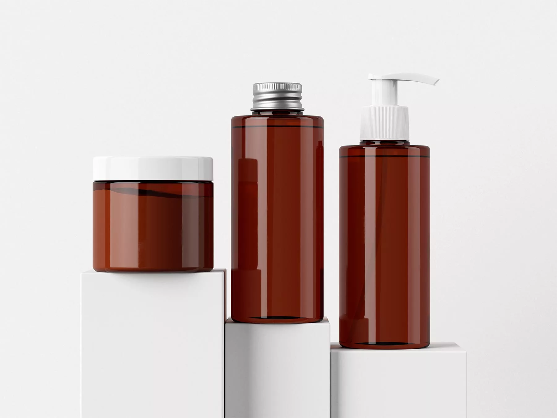 Cosmetic Packaging Mockup Set