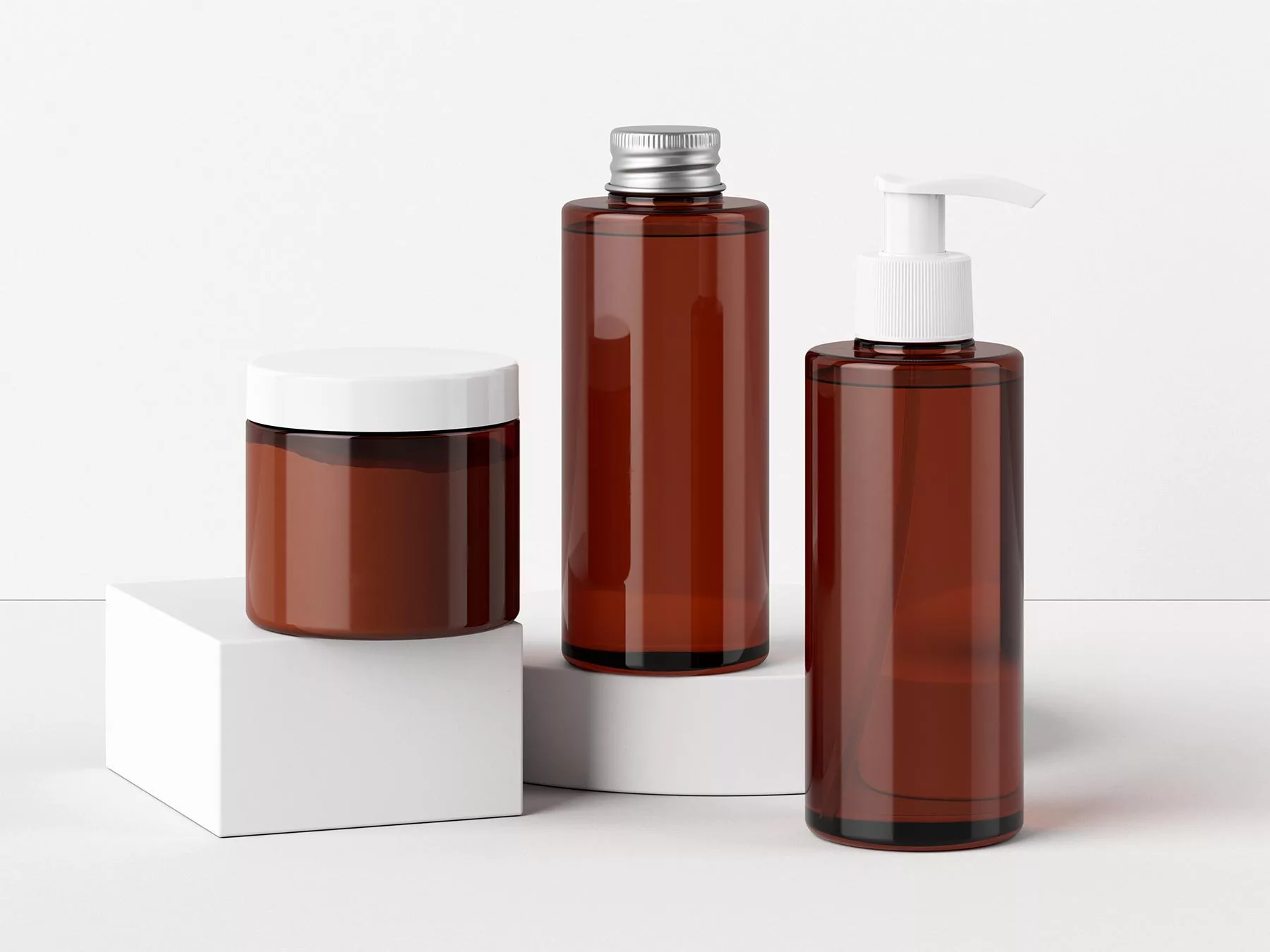 Cosmetic Packaging Mockup Set