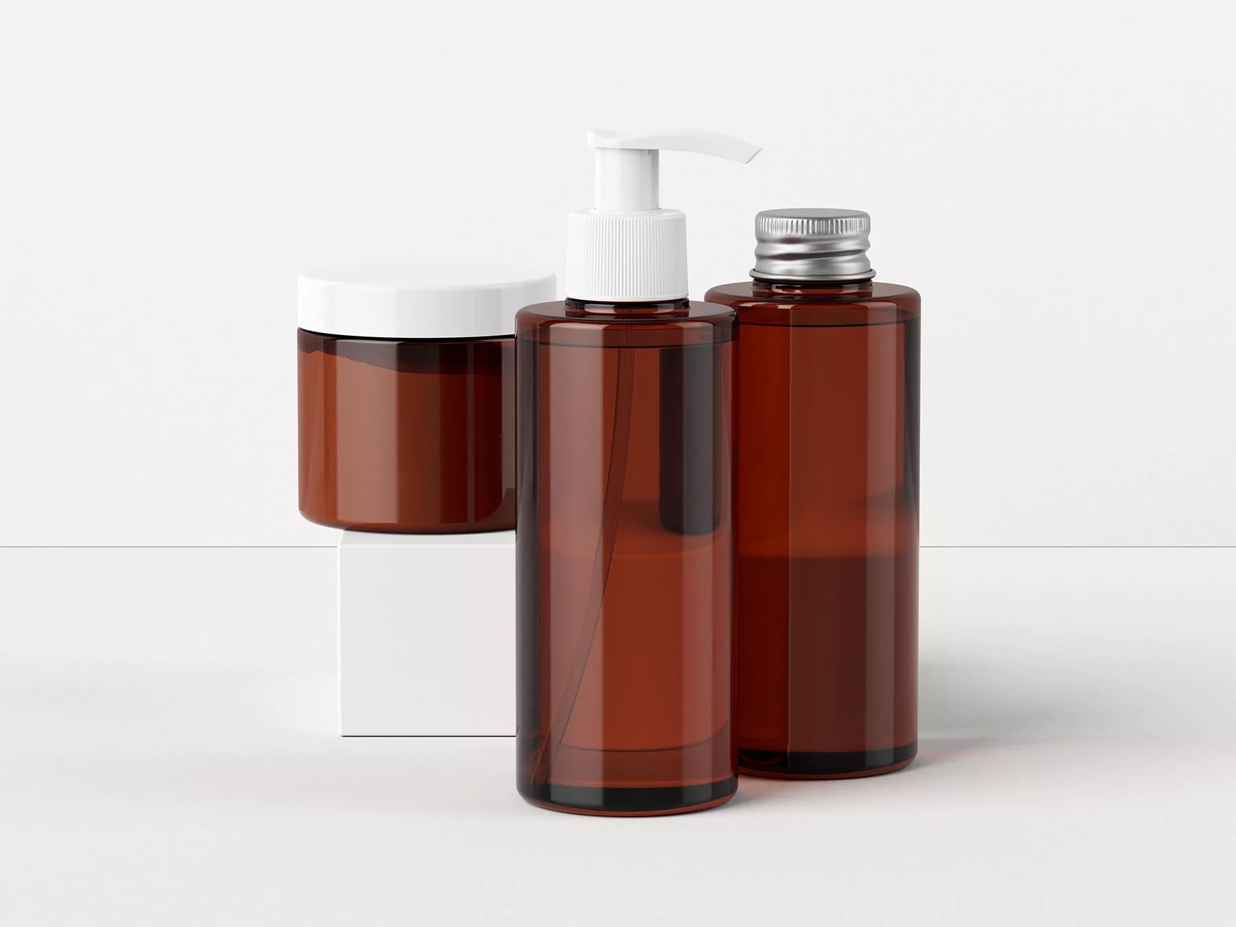 Cosmetic Packaging Mockup Set