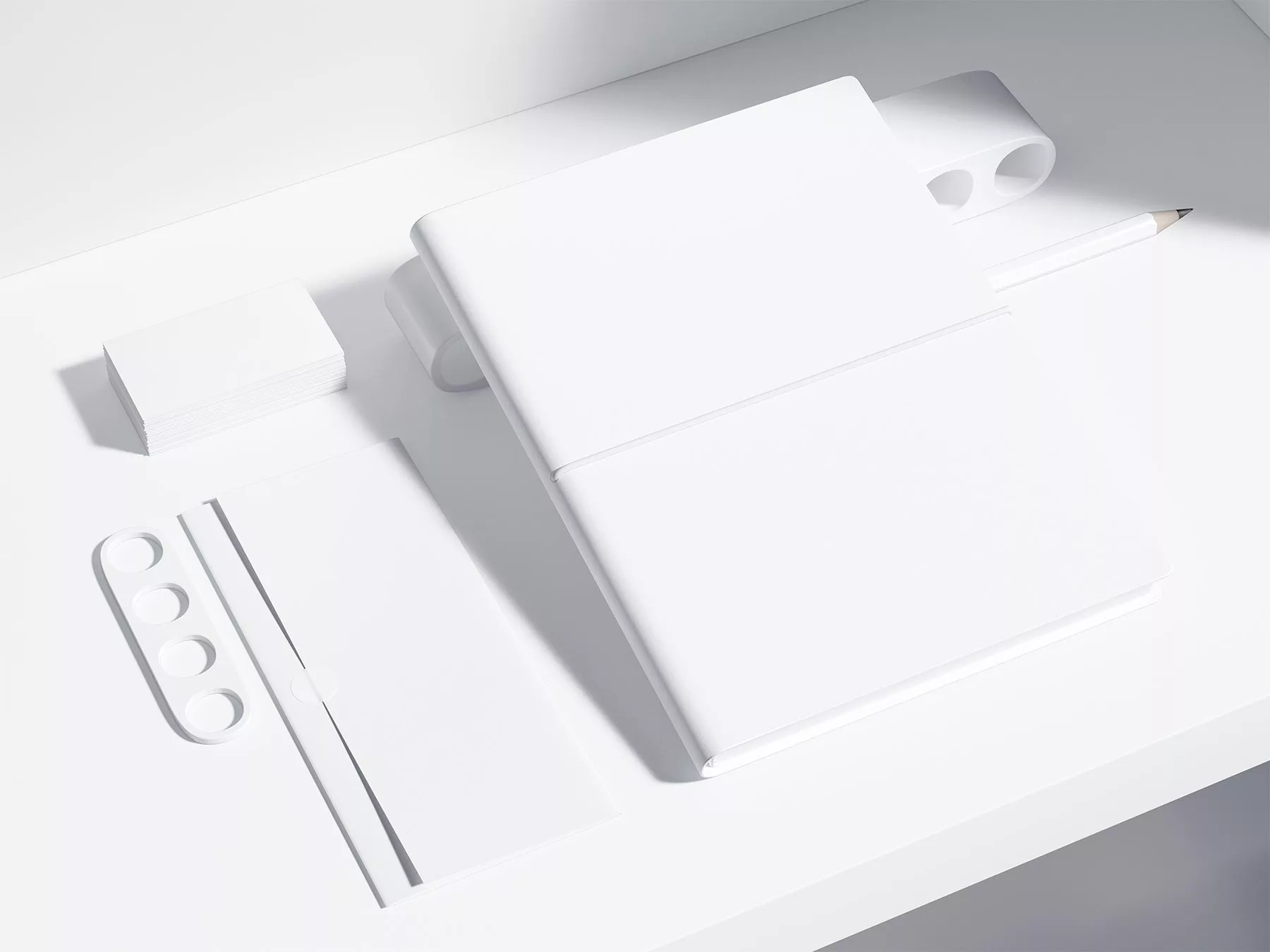Free Stationery Set Mockup