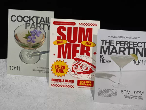 Invitation Card Mockups