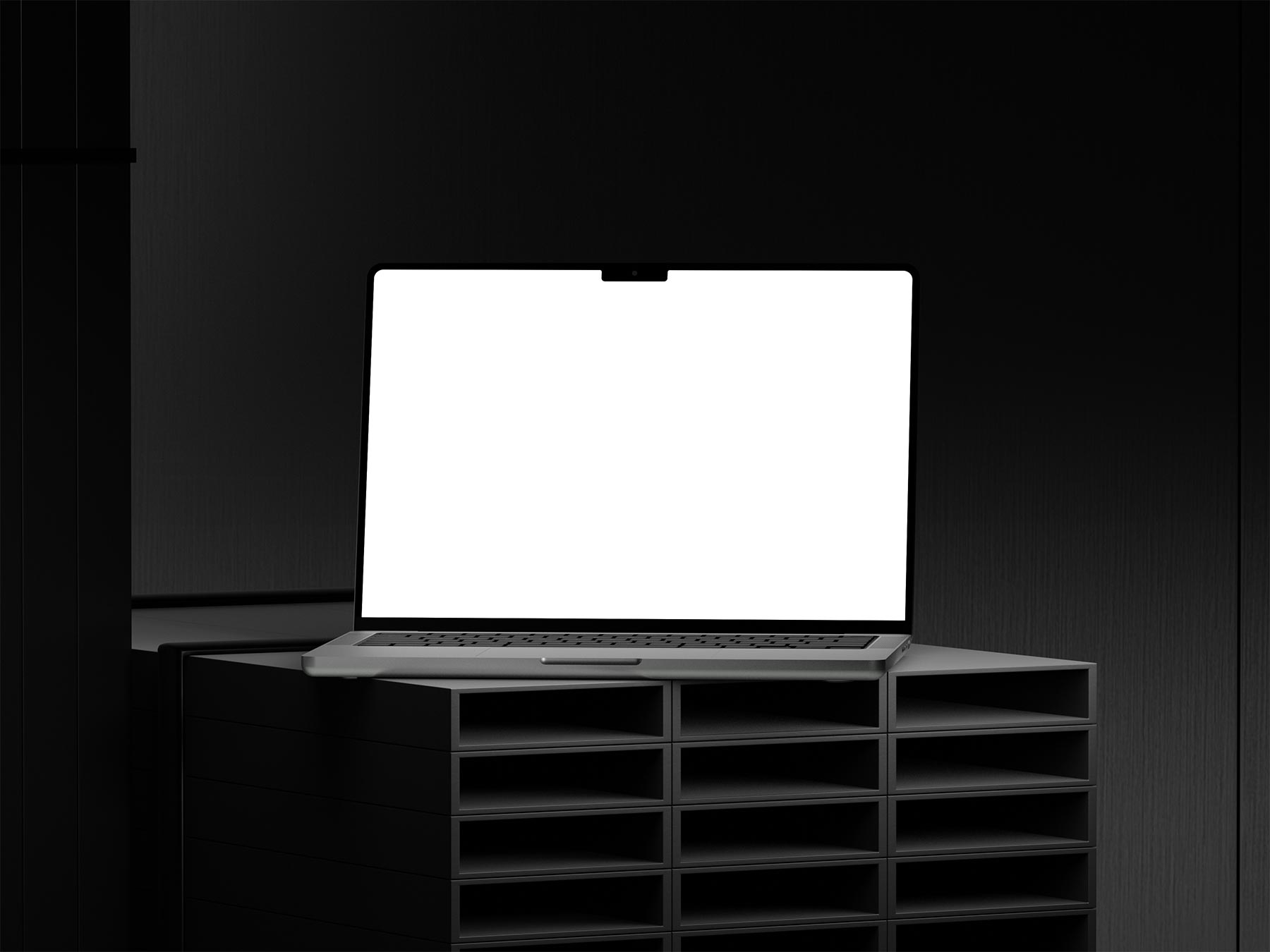MacBook Laptop PSD Mockup
