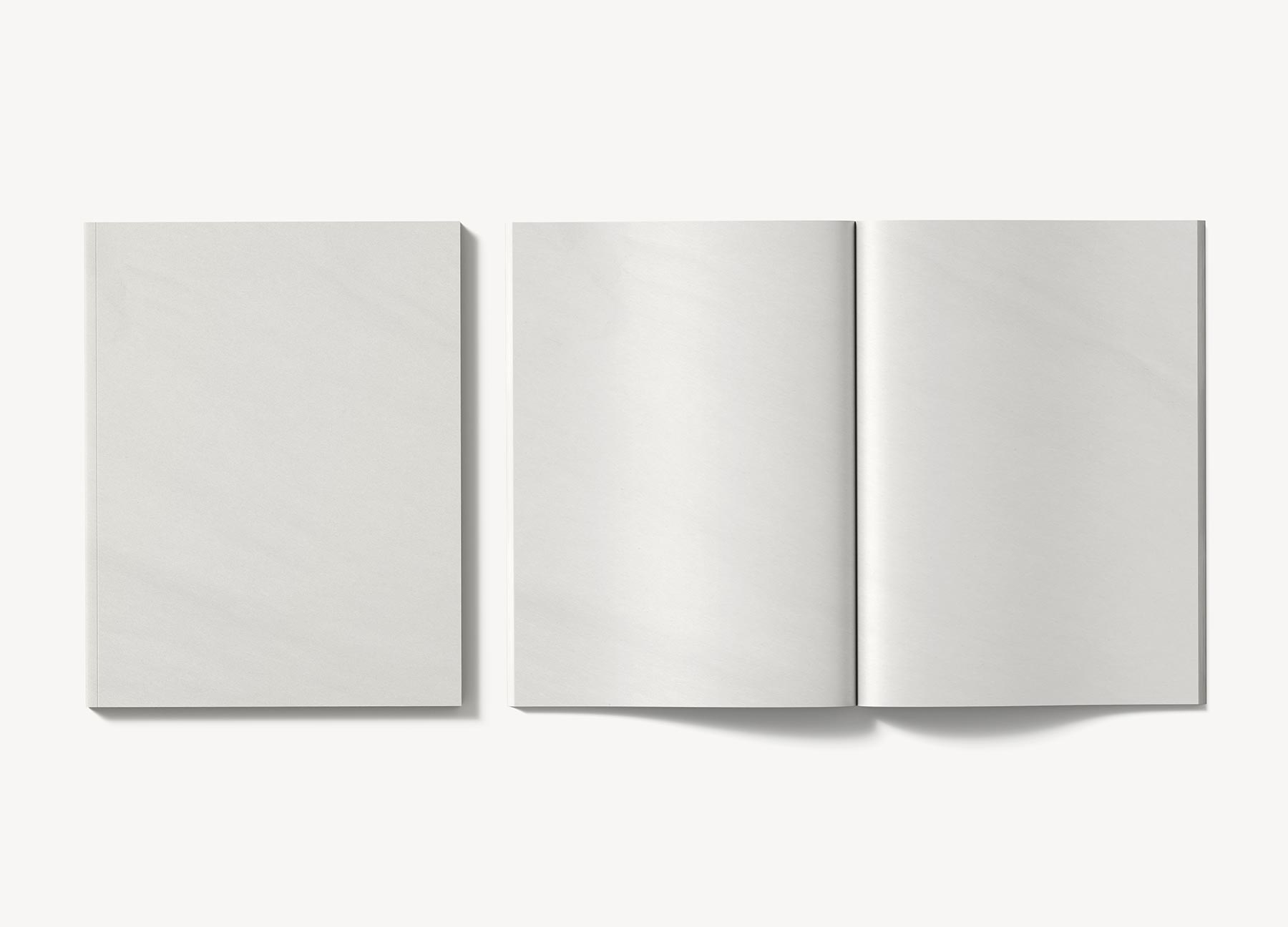 Magazine Cover and Spread Mockups