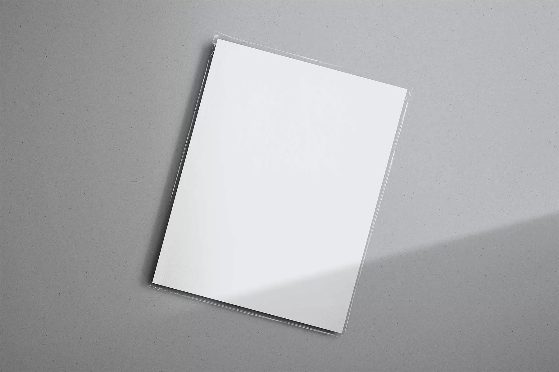 Magazine Sleeve Cover Mockup