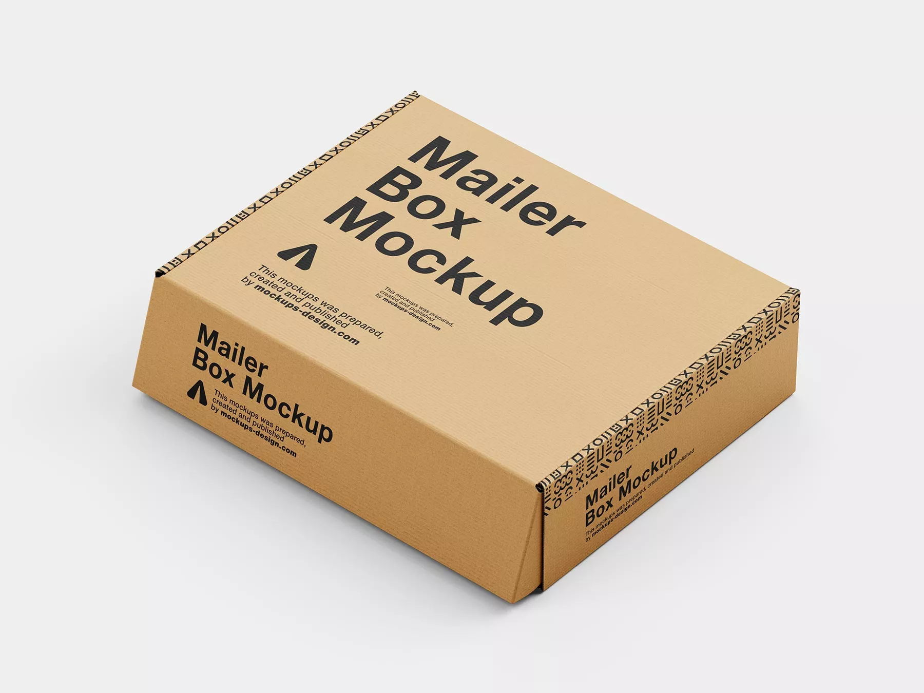 Mailer Box Mockup Set