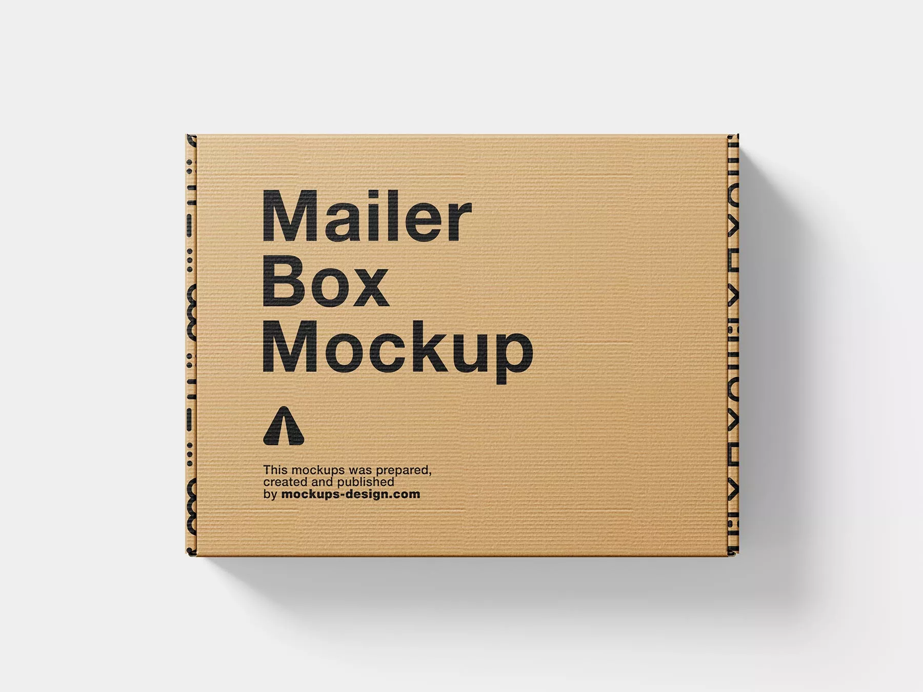 Mailer Box Mockup Set