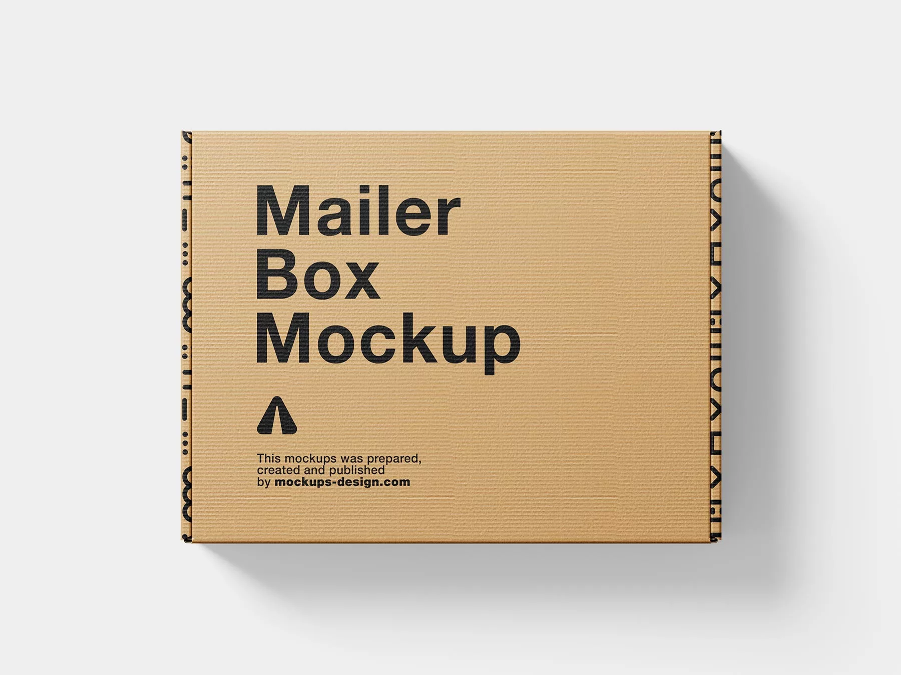 Mailer Box Mockup Set