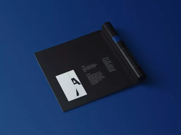 Open Square Magazine Mockup