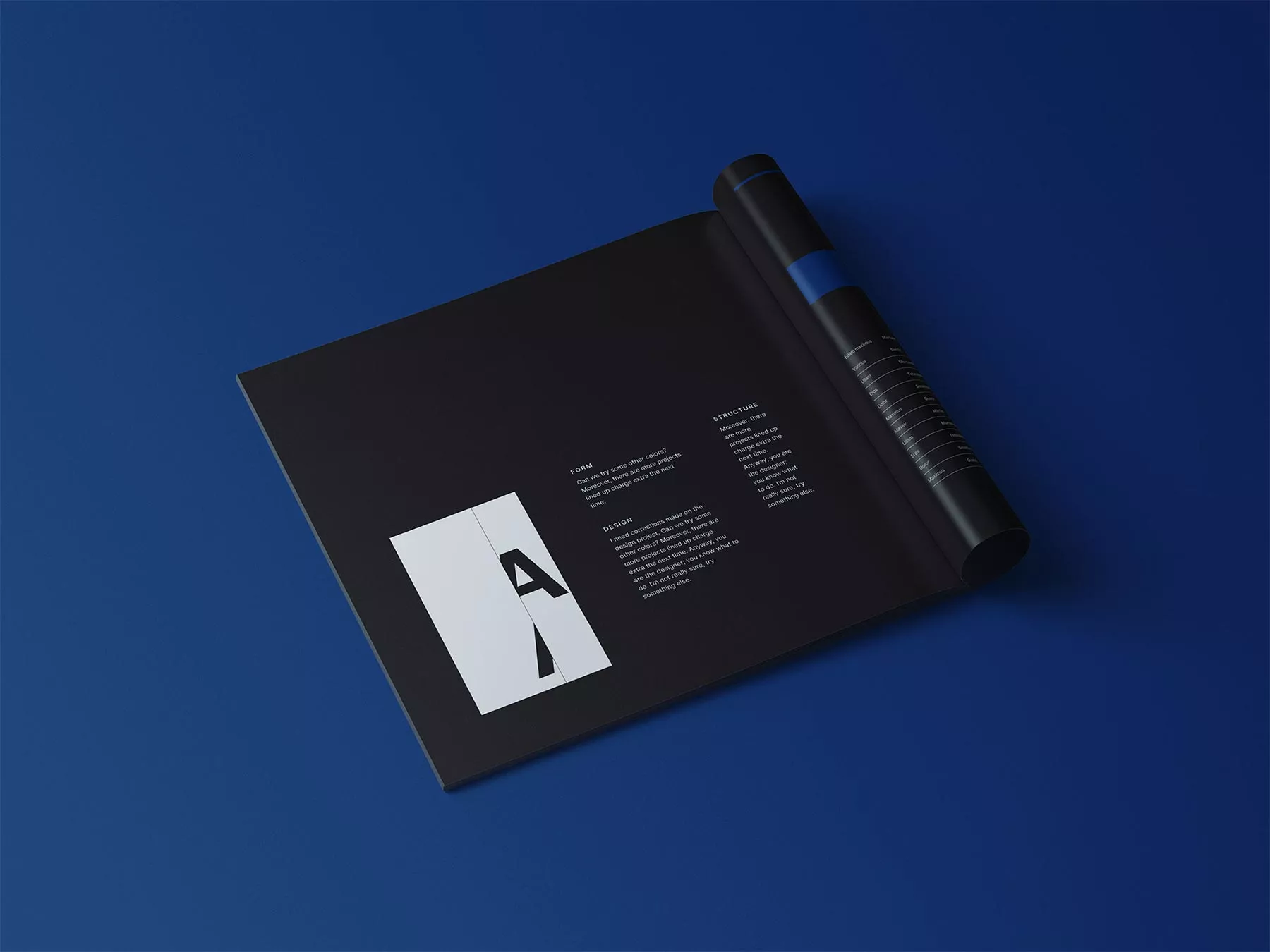 Open Square Magazine Mockup